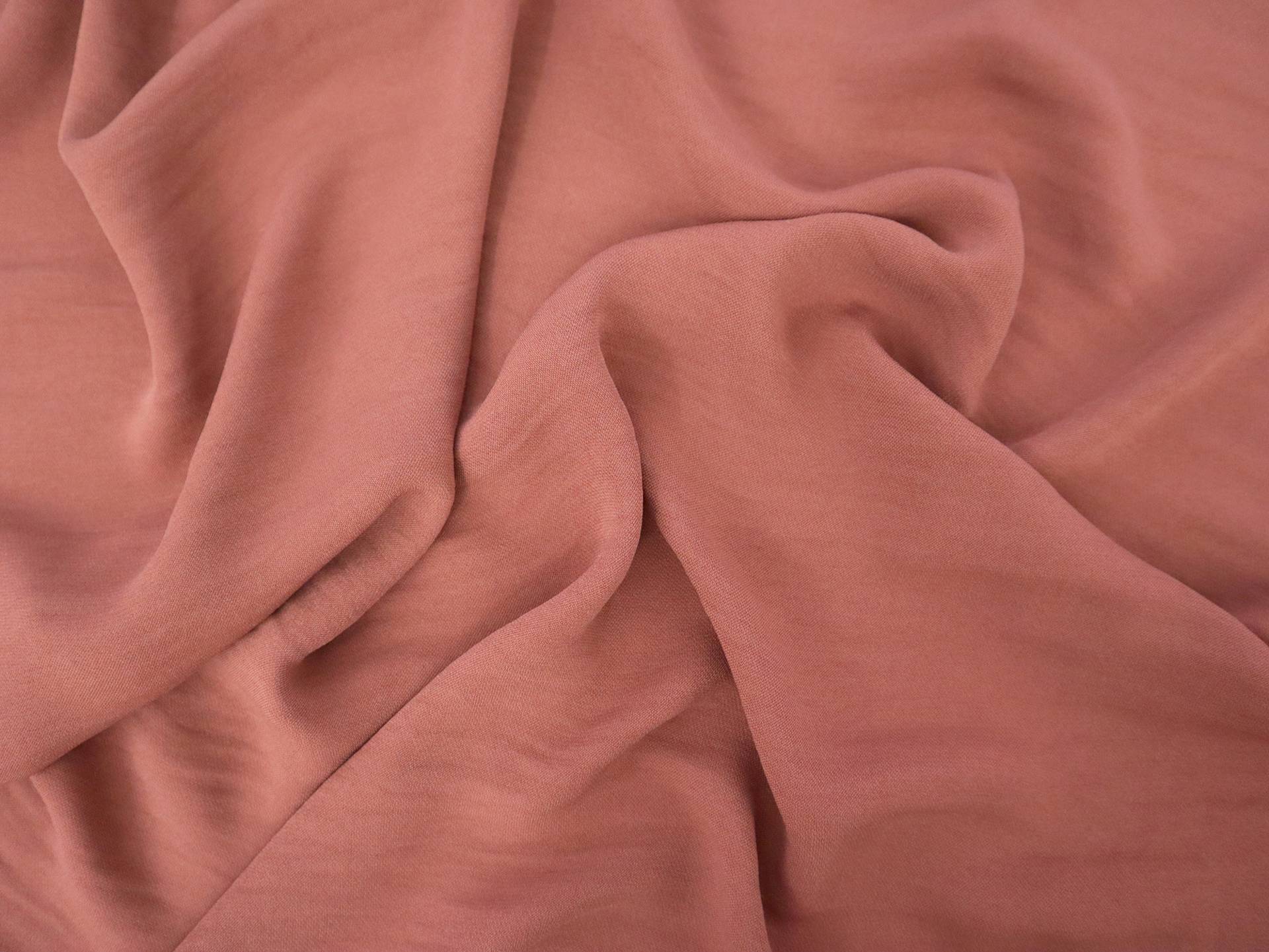 Polyester Georgette in Mahogany