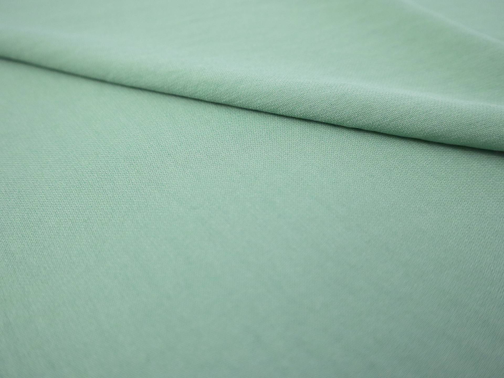 Polyester Georgette in Malachite Green