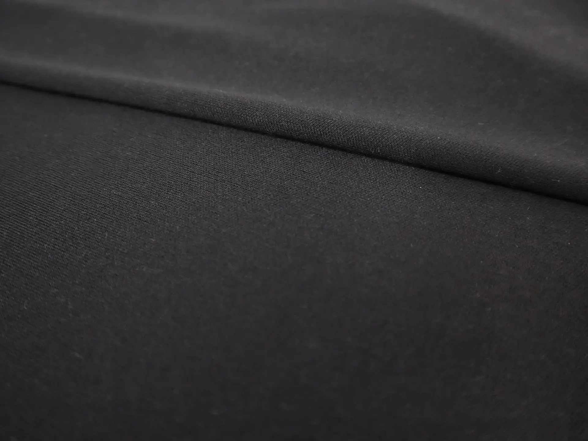 Polyester Knit Lining in Black