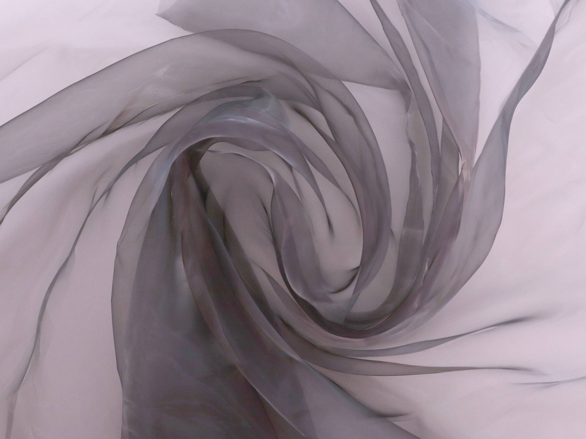 Iridescent Polyester Organza Onion Skin in Indigo