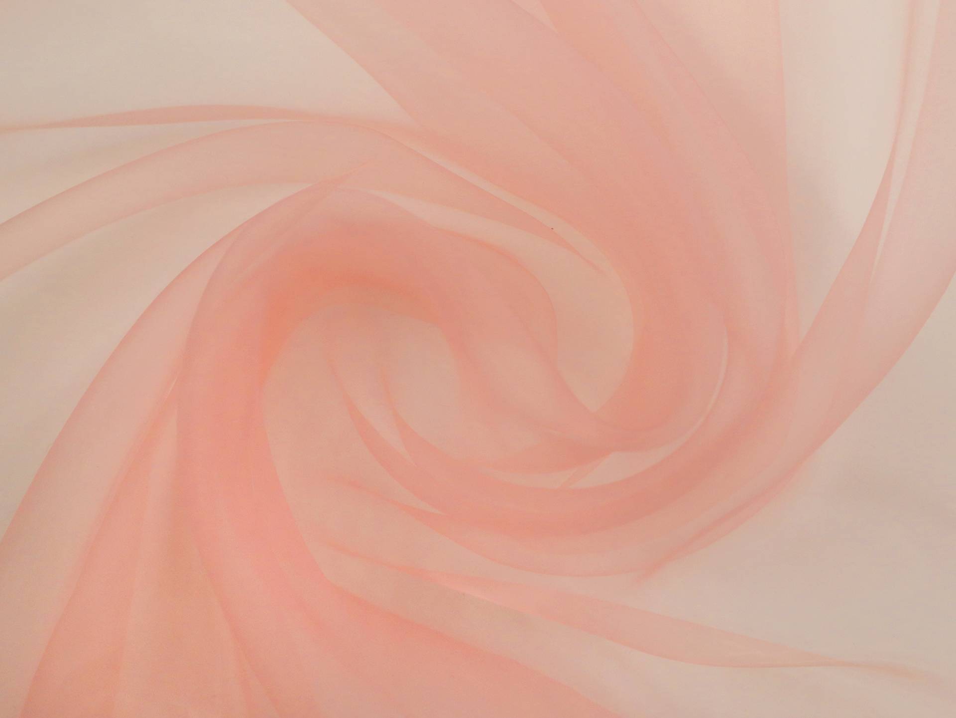 Japanese Ultra Sheer Onion Skin Organza in Pink