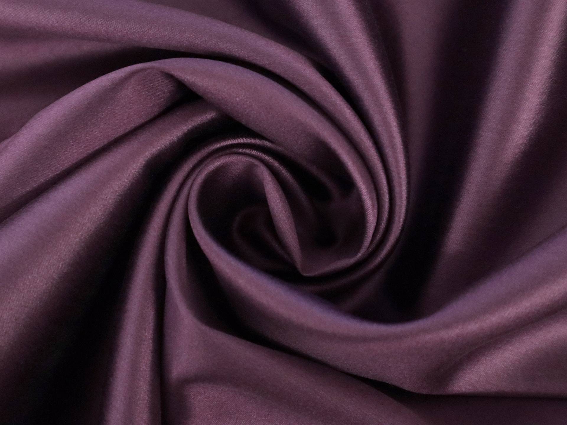 Lacquered Silk and Lycra Charmeuse in Purple
