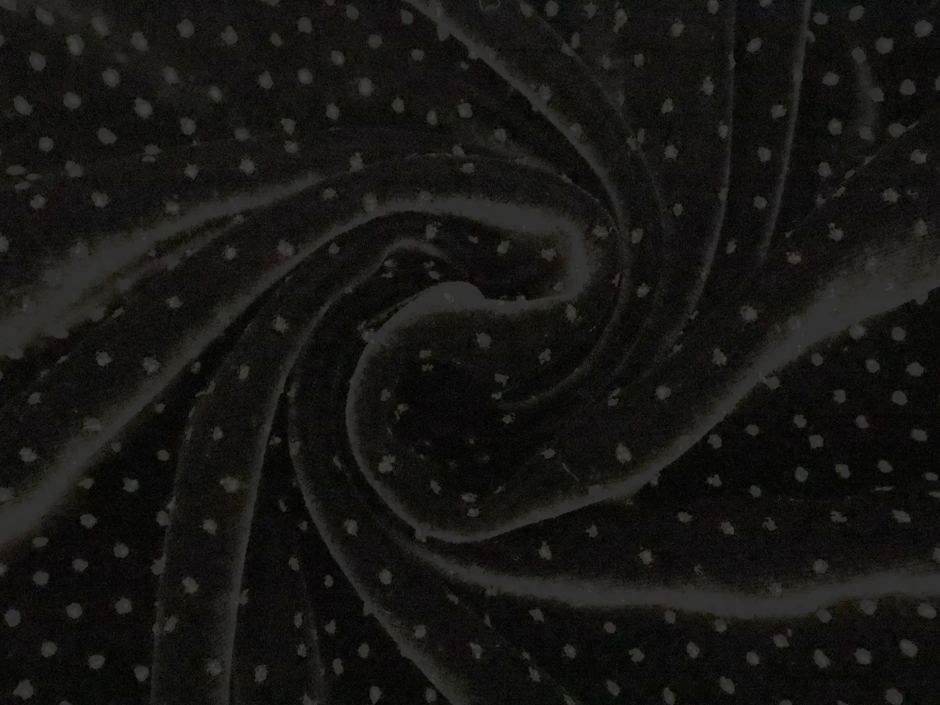 Novelty Glitter Dot Velvet in Black and Gunmetal