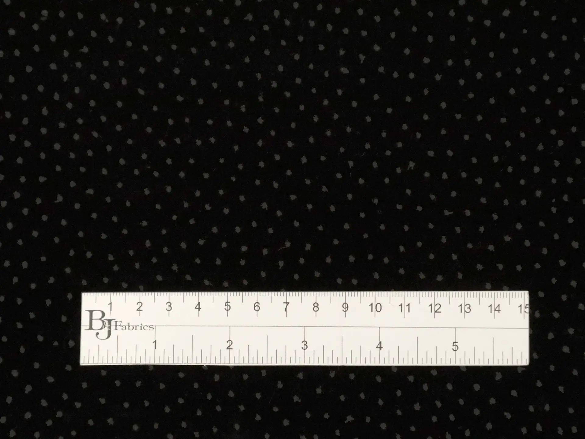 Novelty Glitter Dot Velvet in Black and Gunmetal