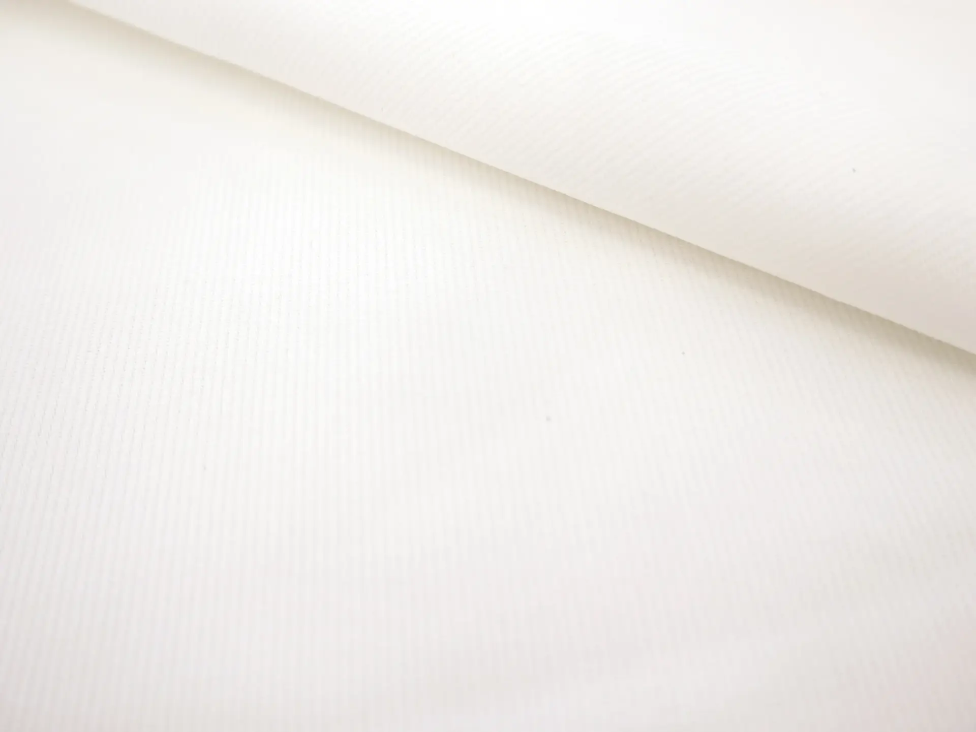 Cotton Bedford Cord in PFD White