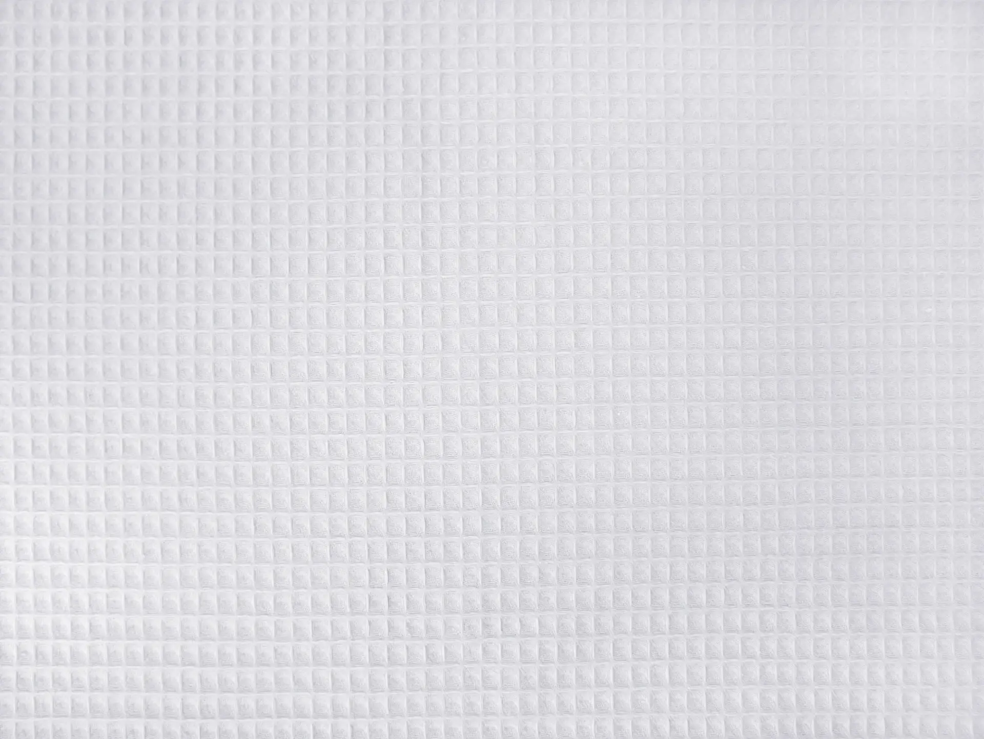 French Cotton Waffle Piqué in Pearl Grey