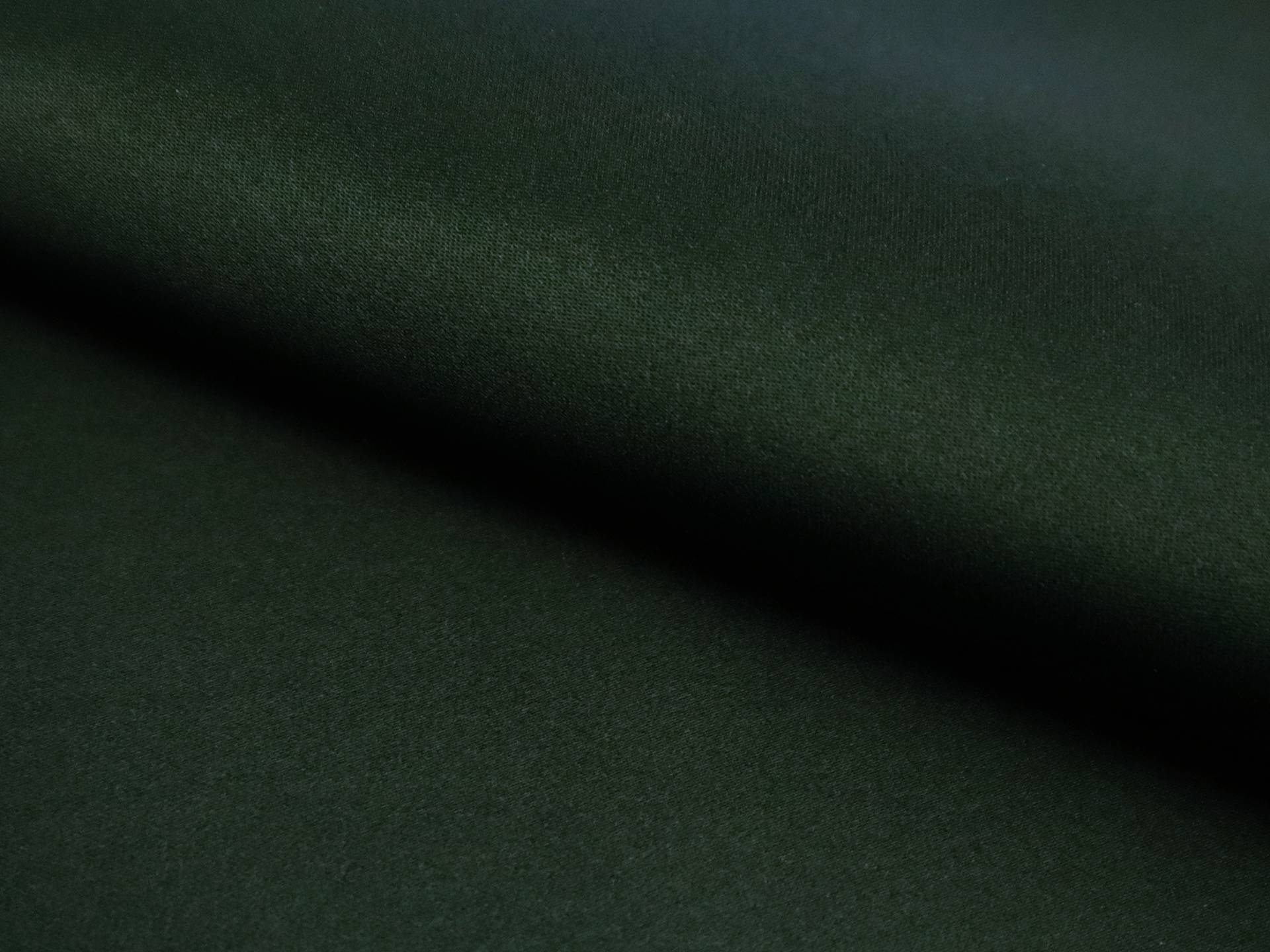 Pure Silk Double Face Satin in Hunter Green