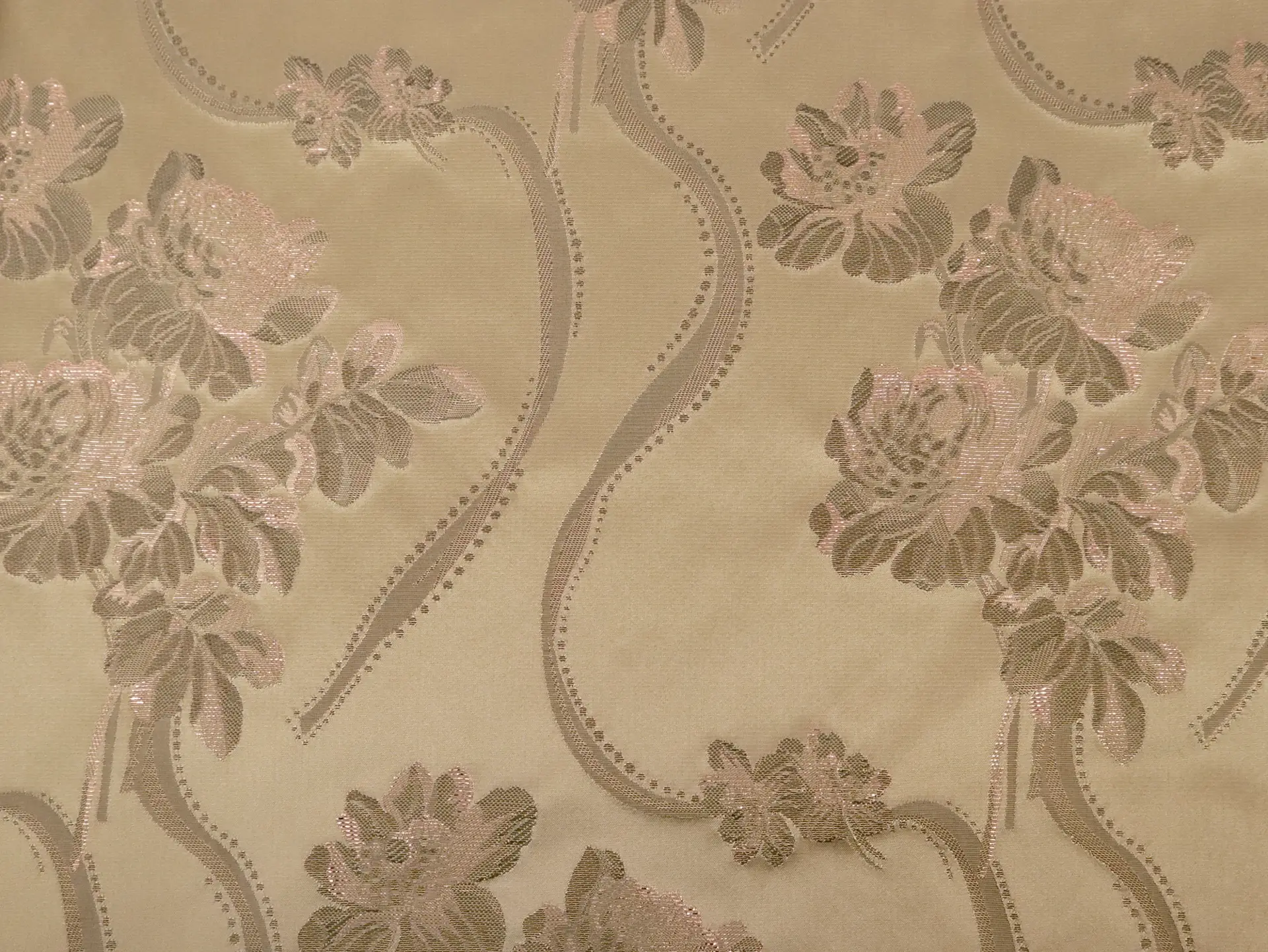Metallic Floral Brocade