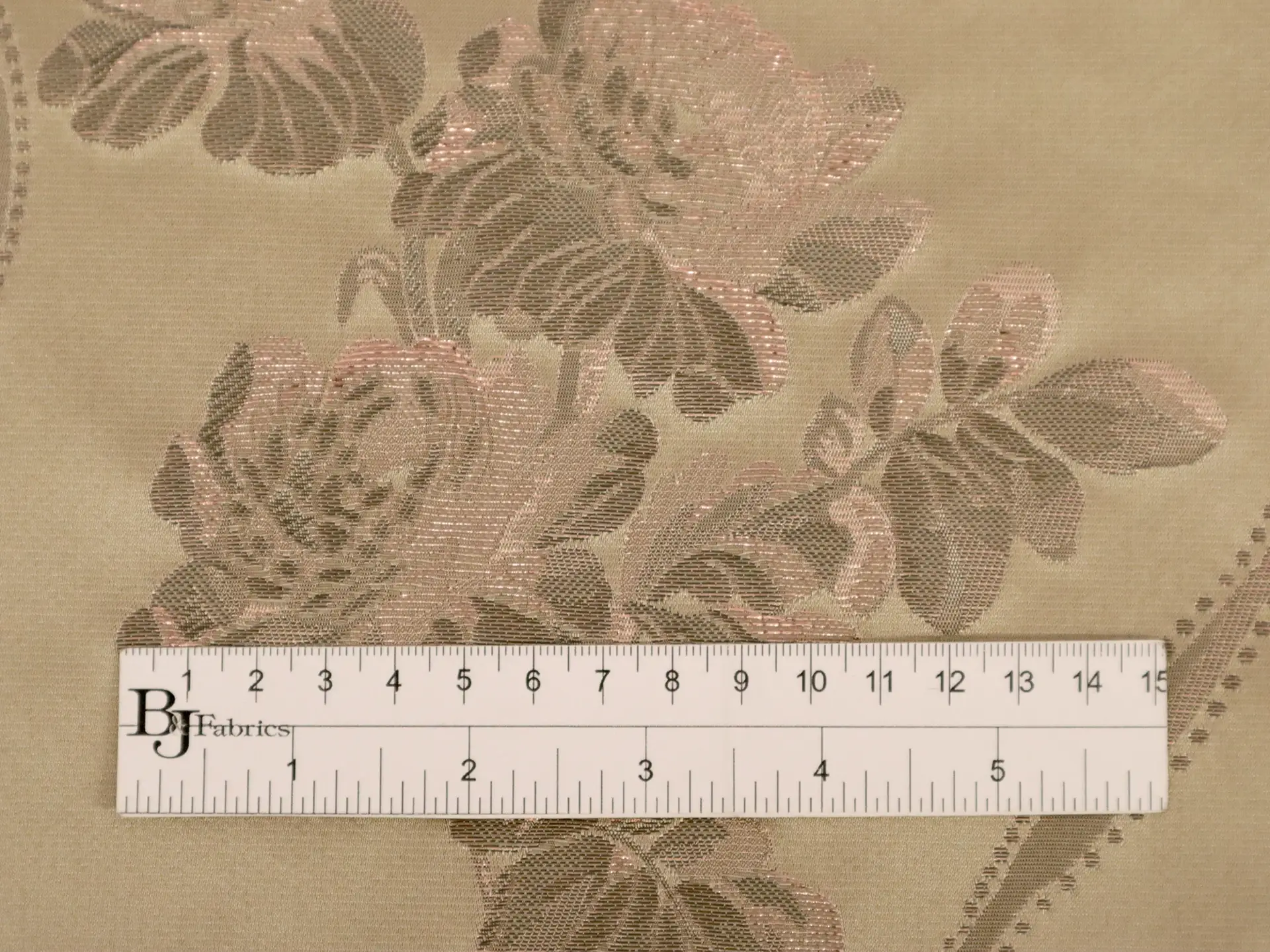 Metallic Floral Brocade