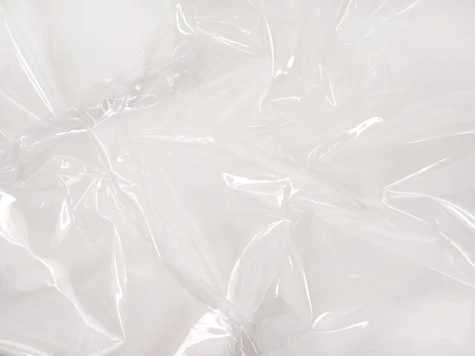 Extra Light Double Polished 106 Gauge Vinyl Plastic in Clear