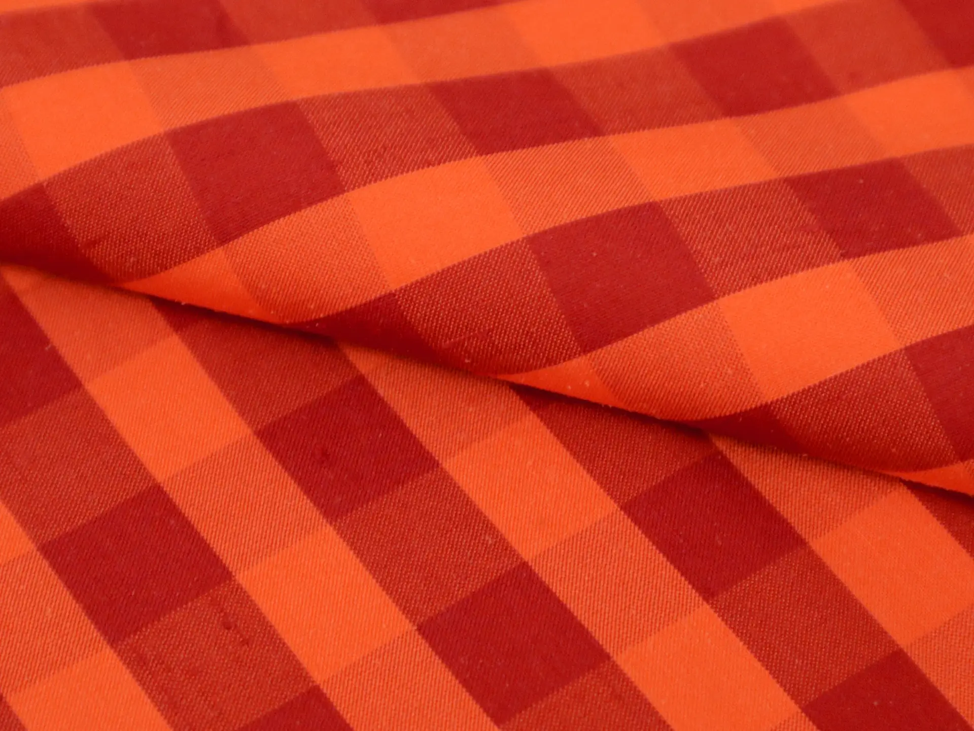 Gingham Pure Silk Shantung