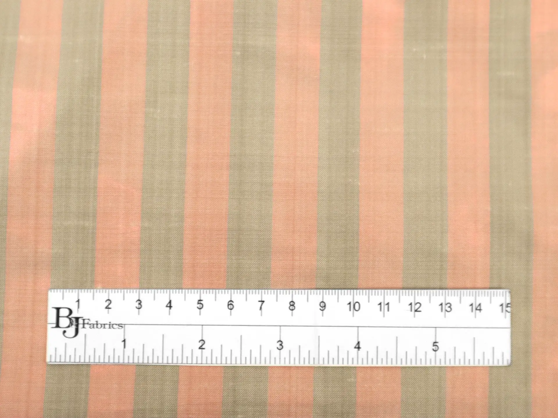 Metallic Stripe Shantung