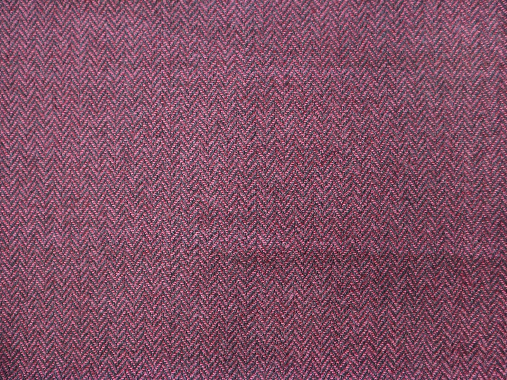 Austrian Fine Wool Herringbone in Raspberry & Charcoal