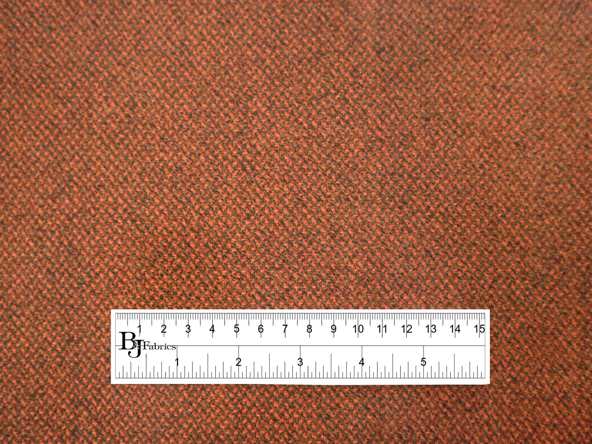 Austrian Fine Wool Tweed in Orange Brown