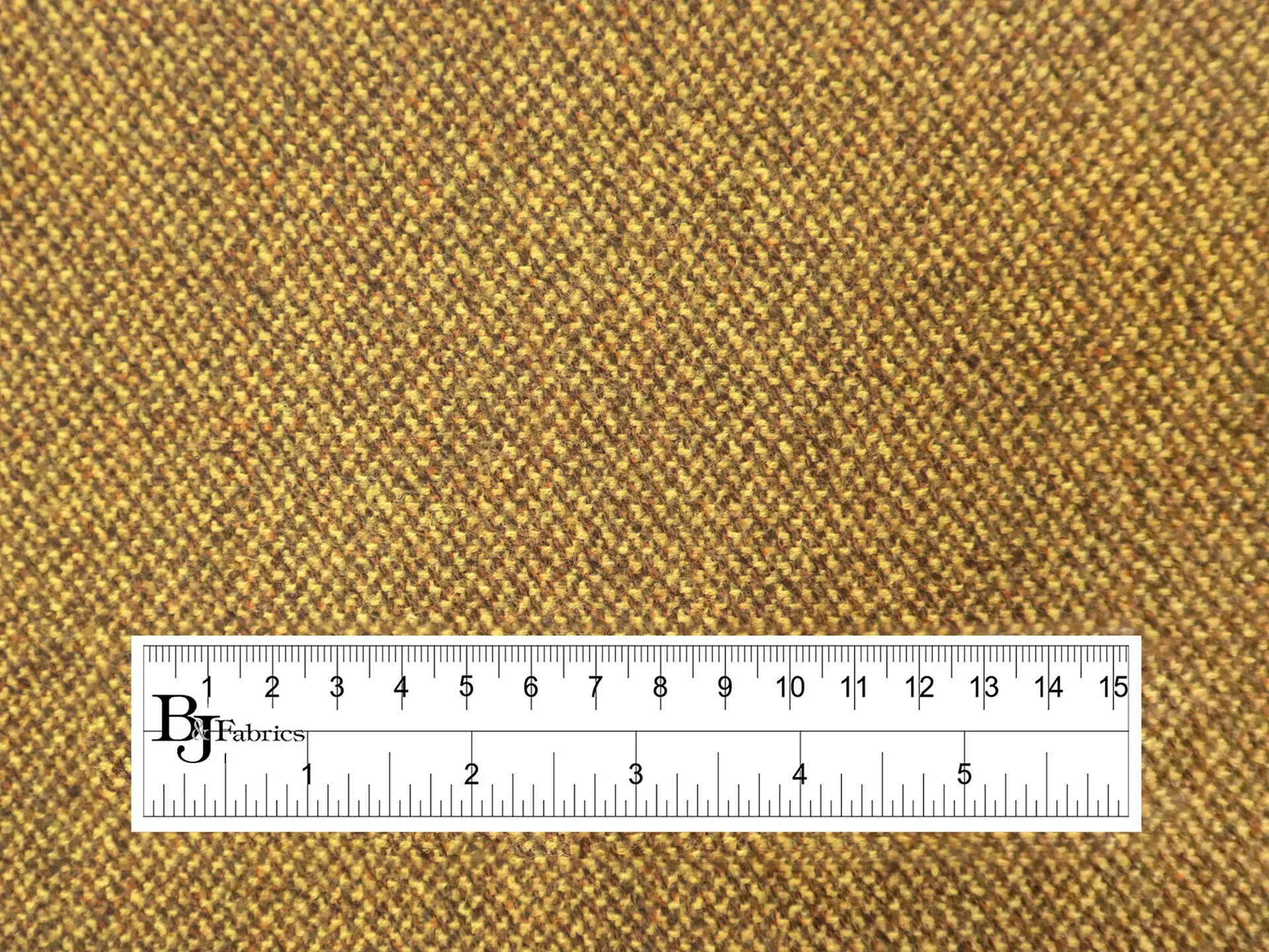 Austrian Fine Wool Tweed in Marigold Brown