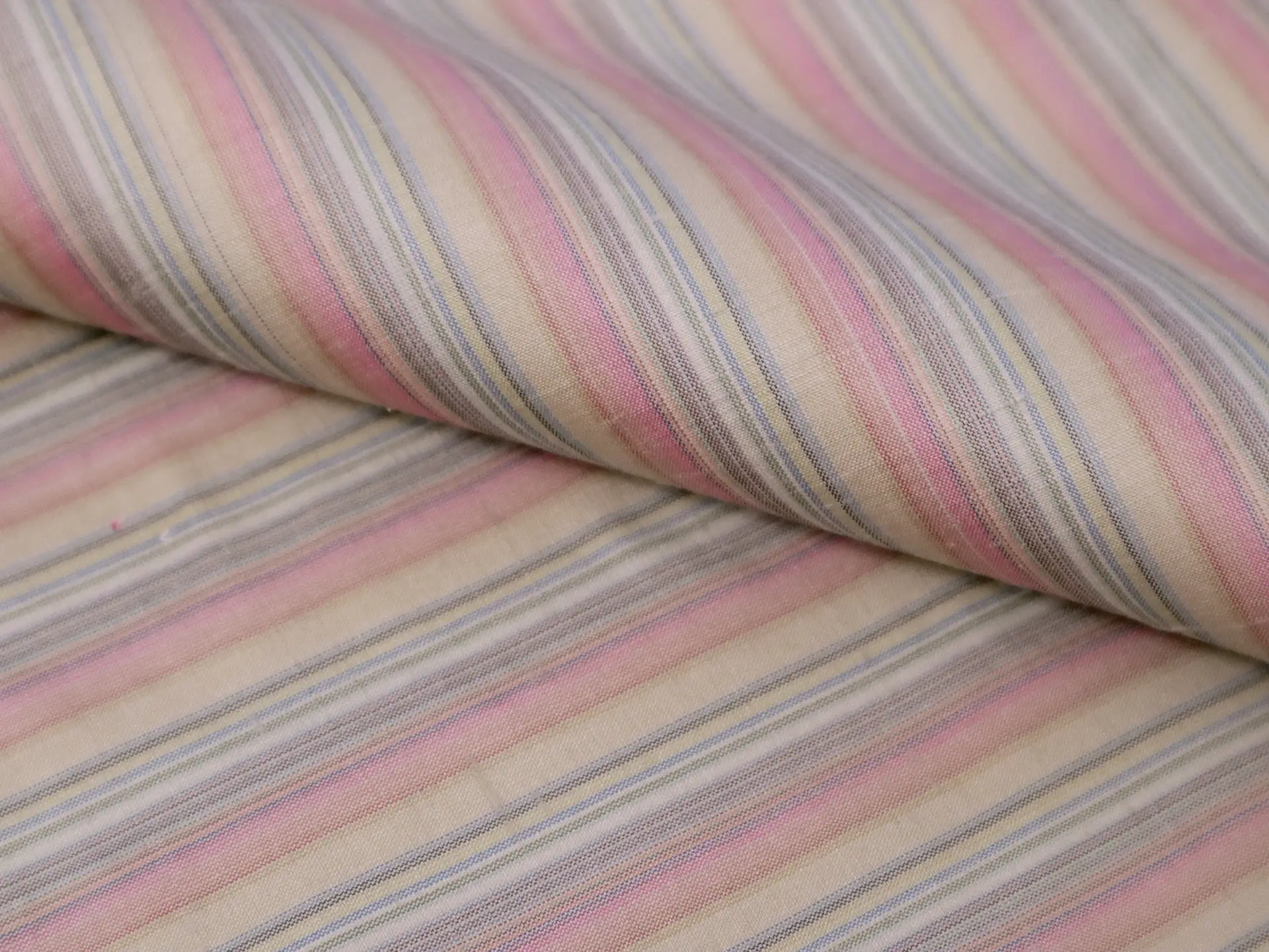 Silk Shantung Stripe