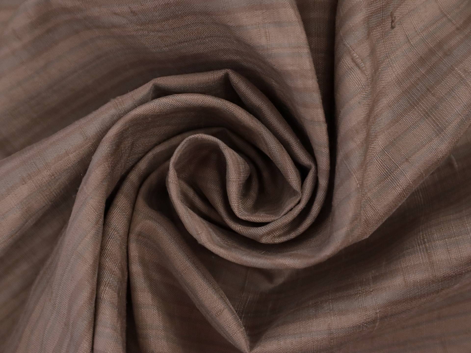 Pure Silk Shantung Stripe