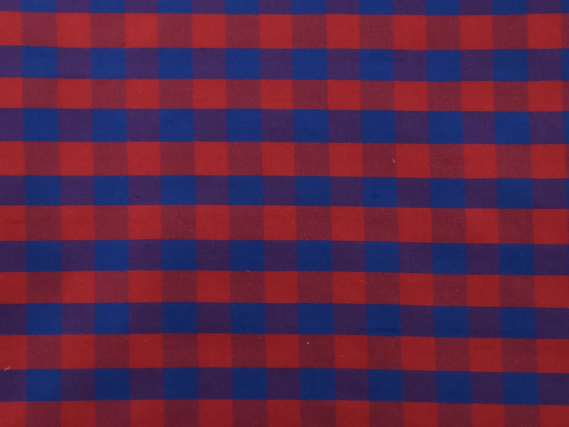 Gingham Pure Silk Shantung