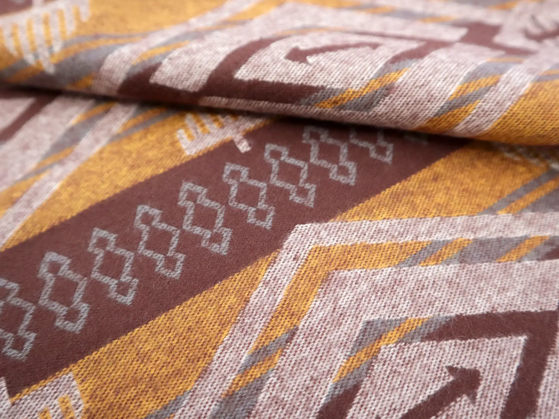 Cotton Flannel with Taos Stripes 