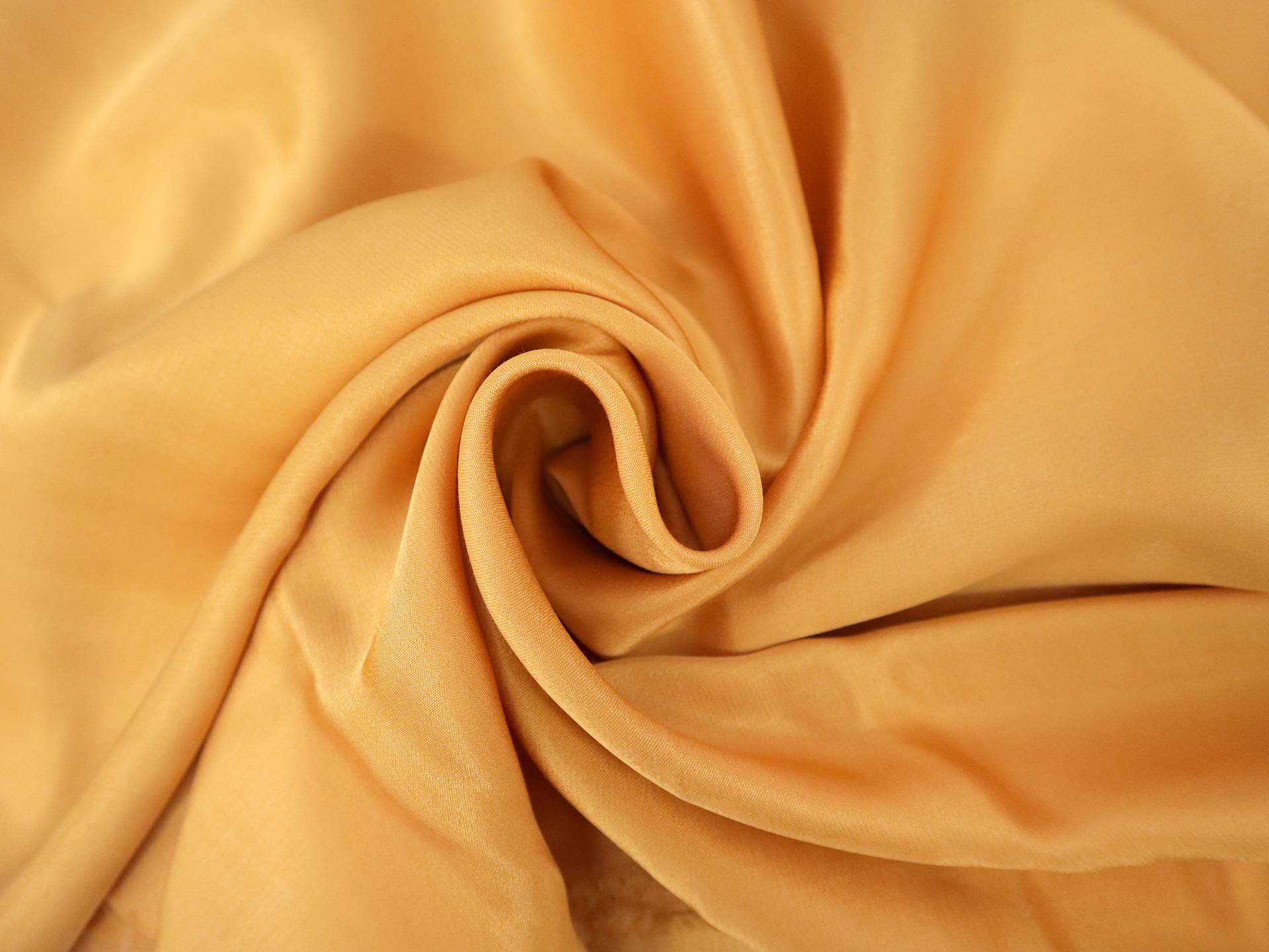 Viscose Charmeuse in Mustard