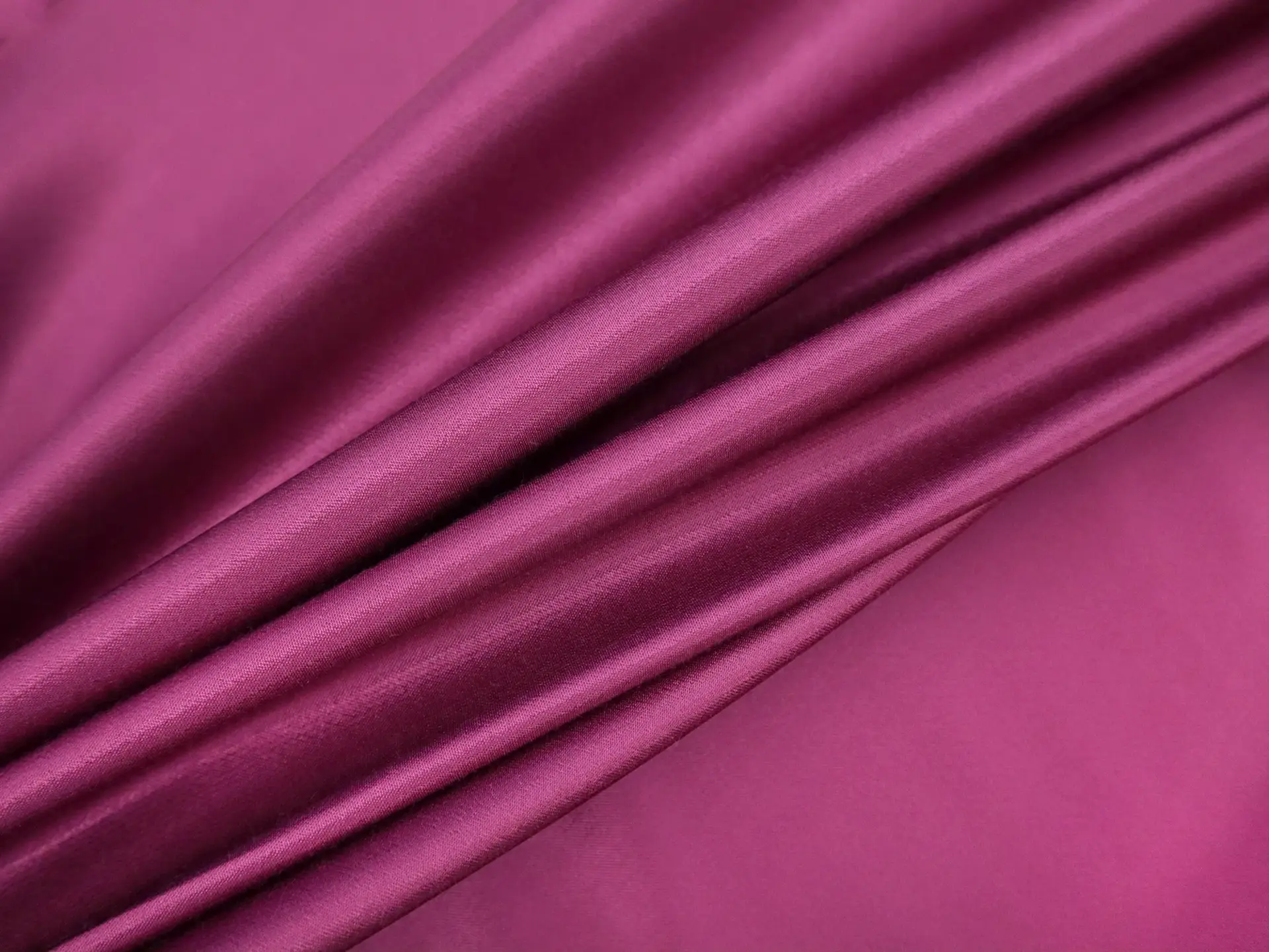 Viscose Charmeuse in Soft Raspberry