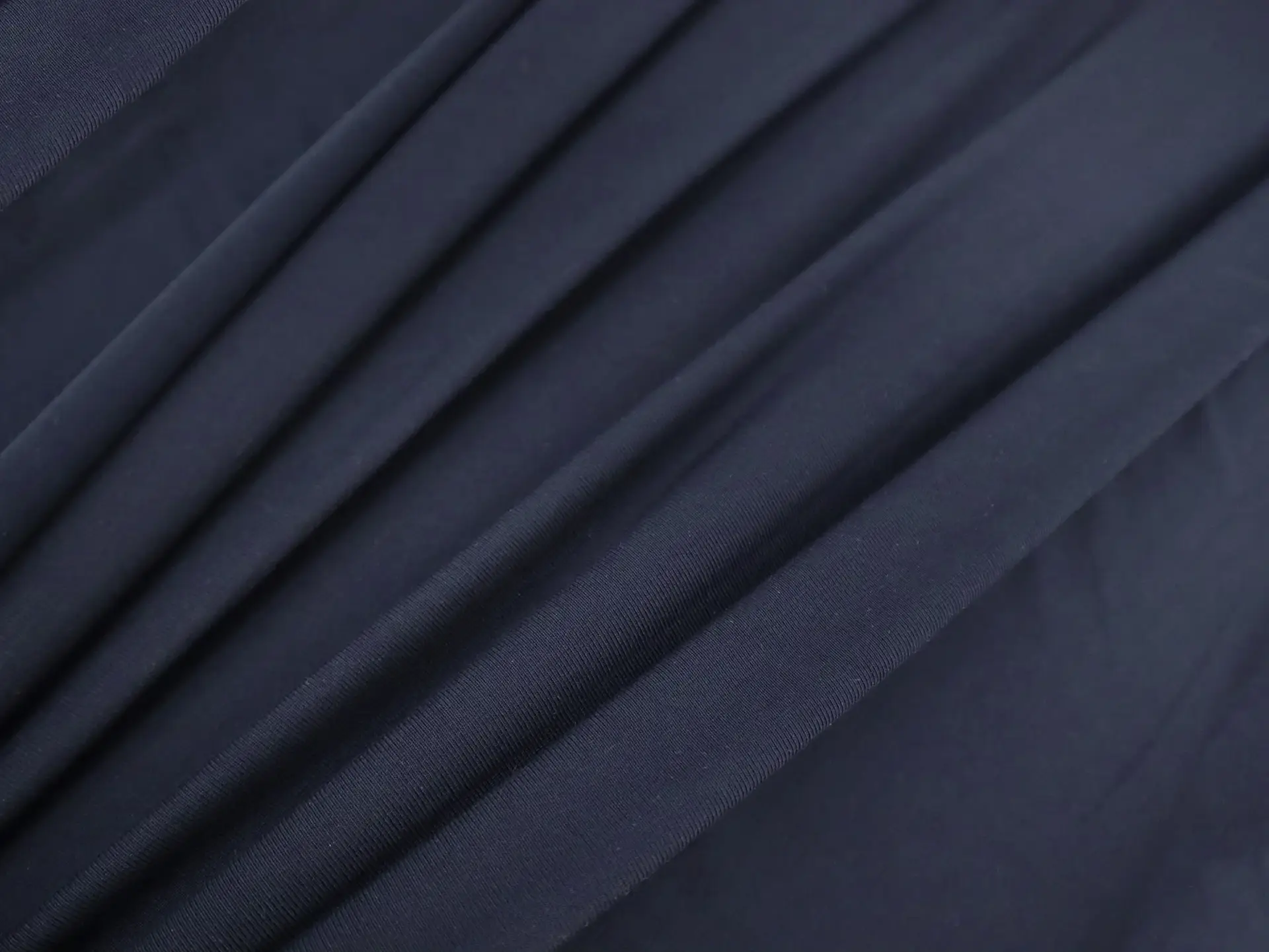 Anti-Pill Viscose Jersey in Navy