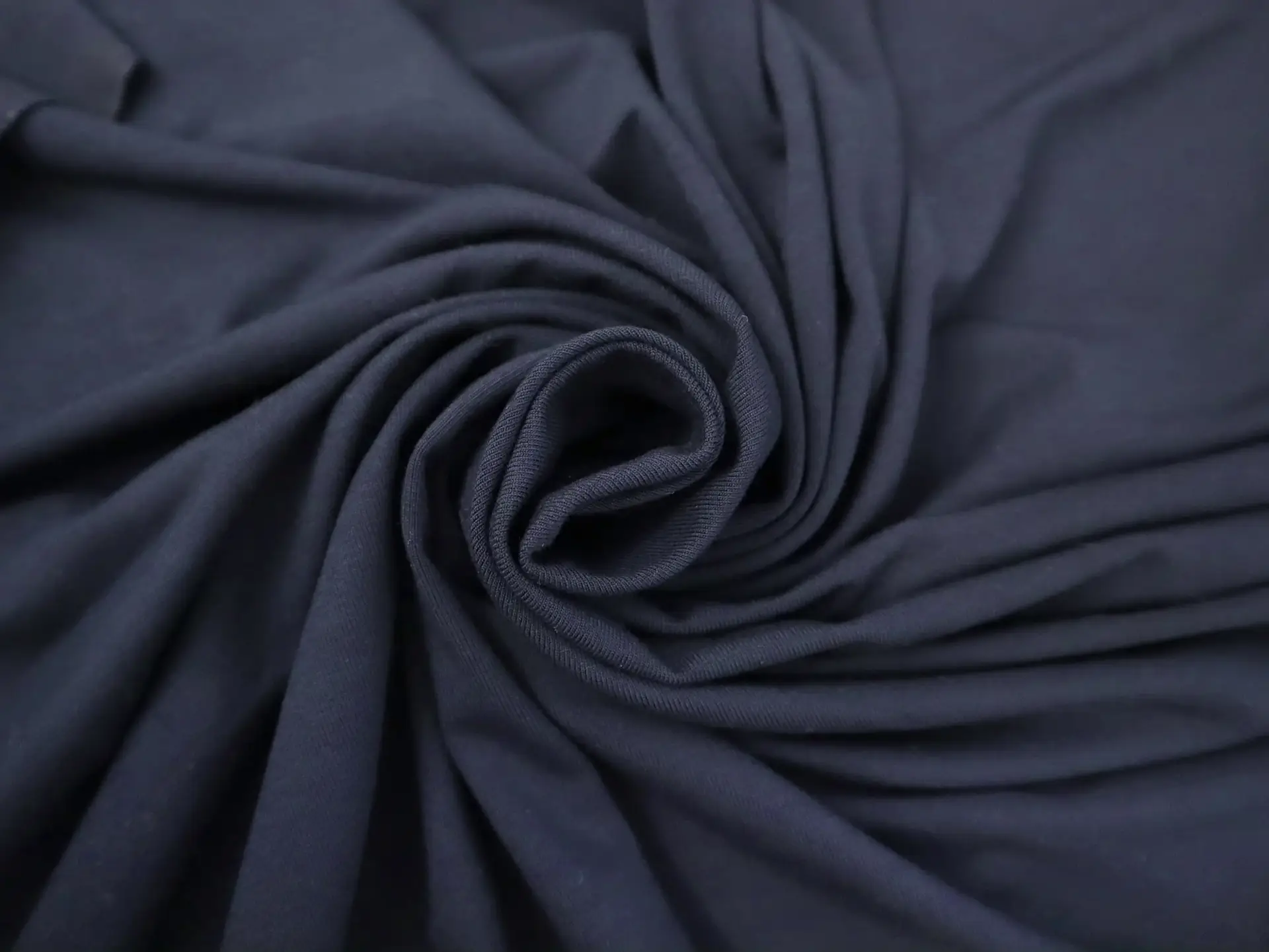 Anti-Pill Viscose Jersey in Navy