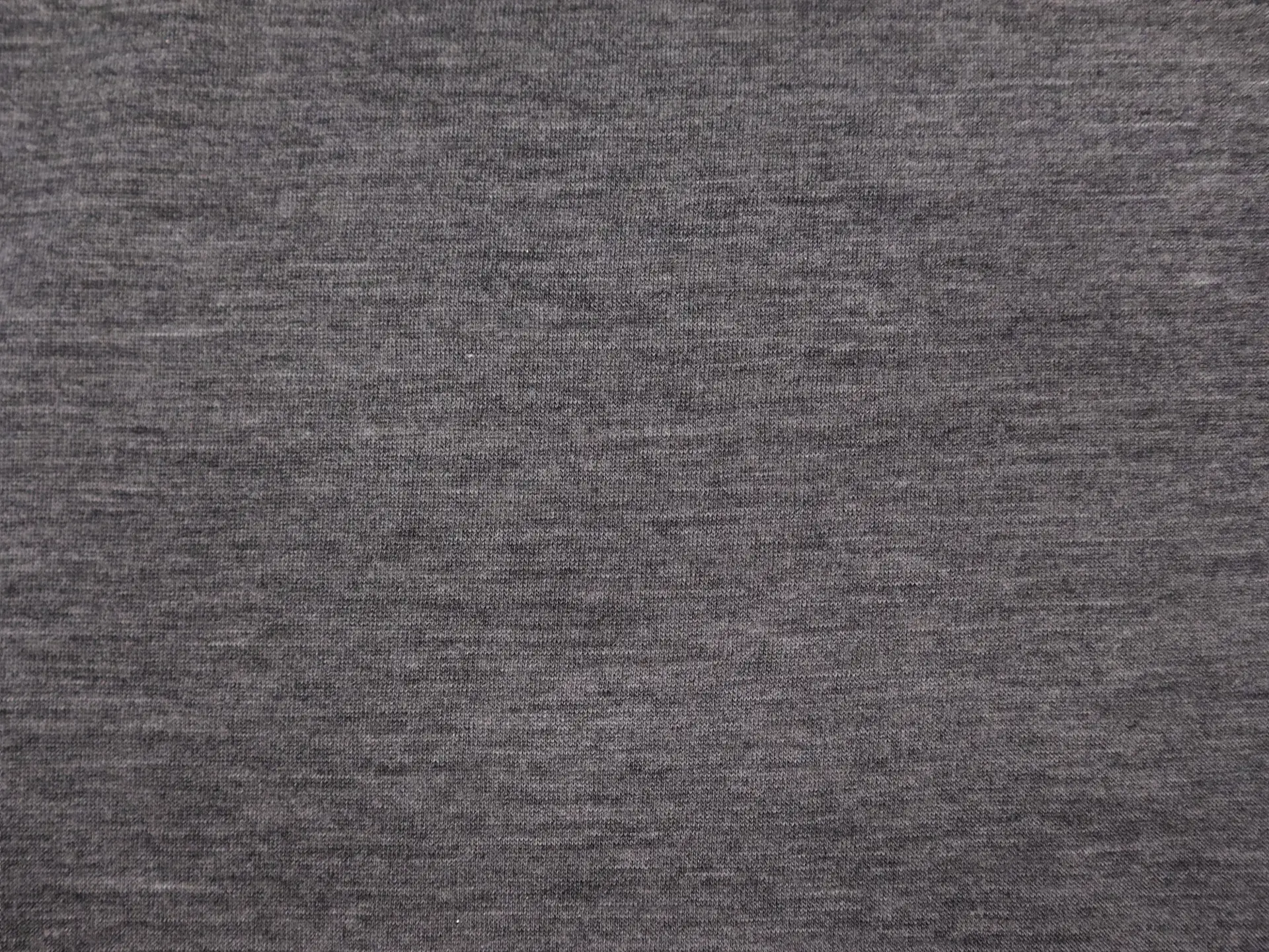 Super Fine Merino Wool Jersey in Heathered Charcoal