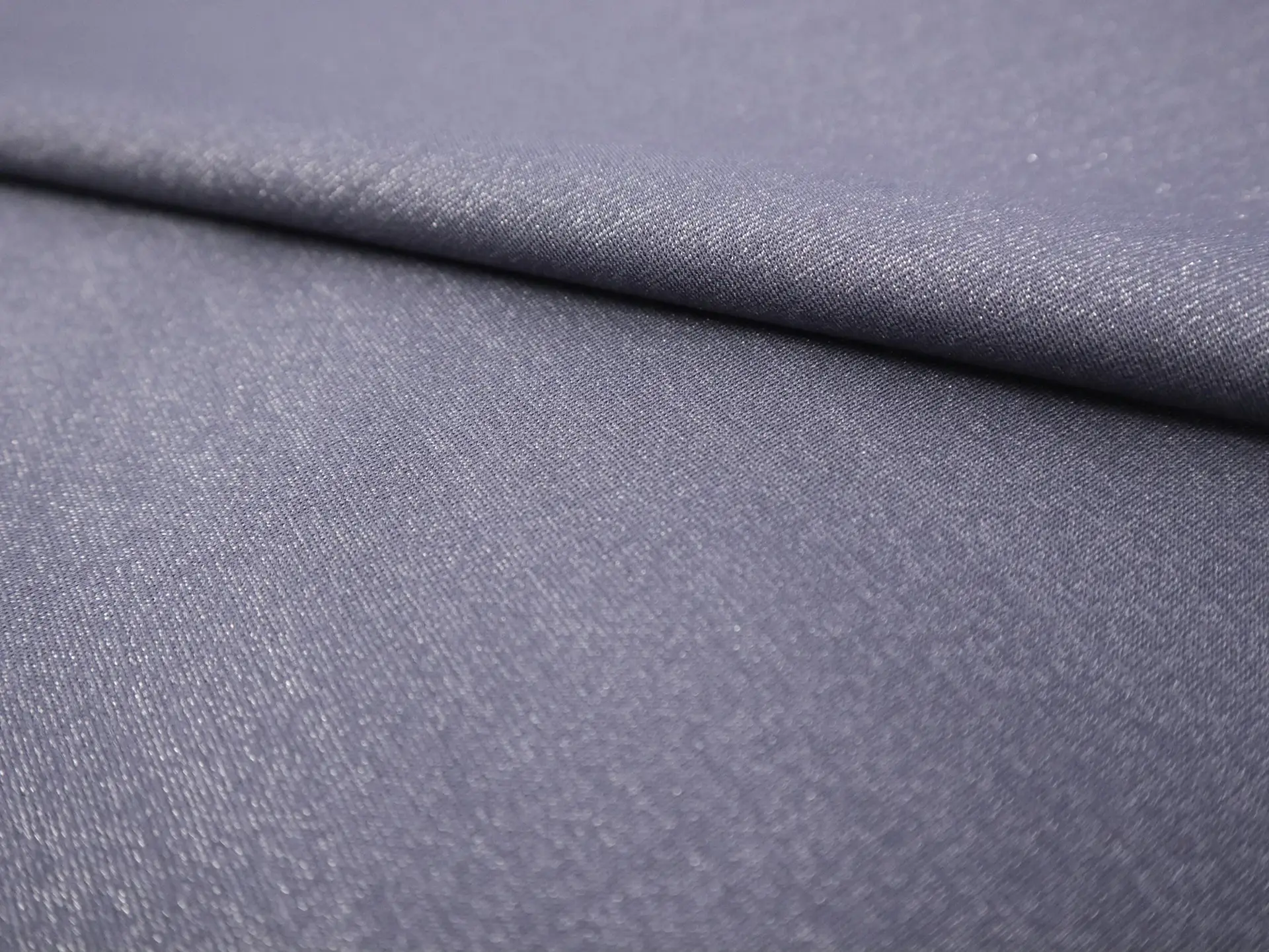Rayon Lurex Ponte Knit in Metal