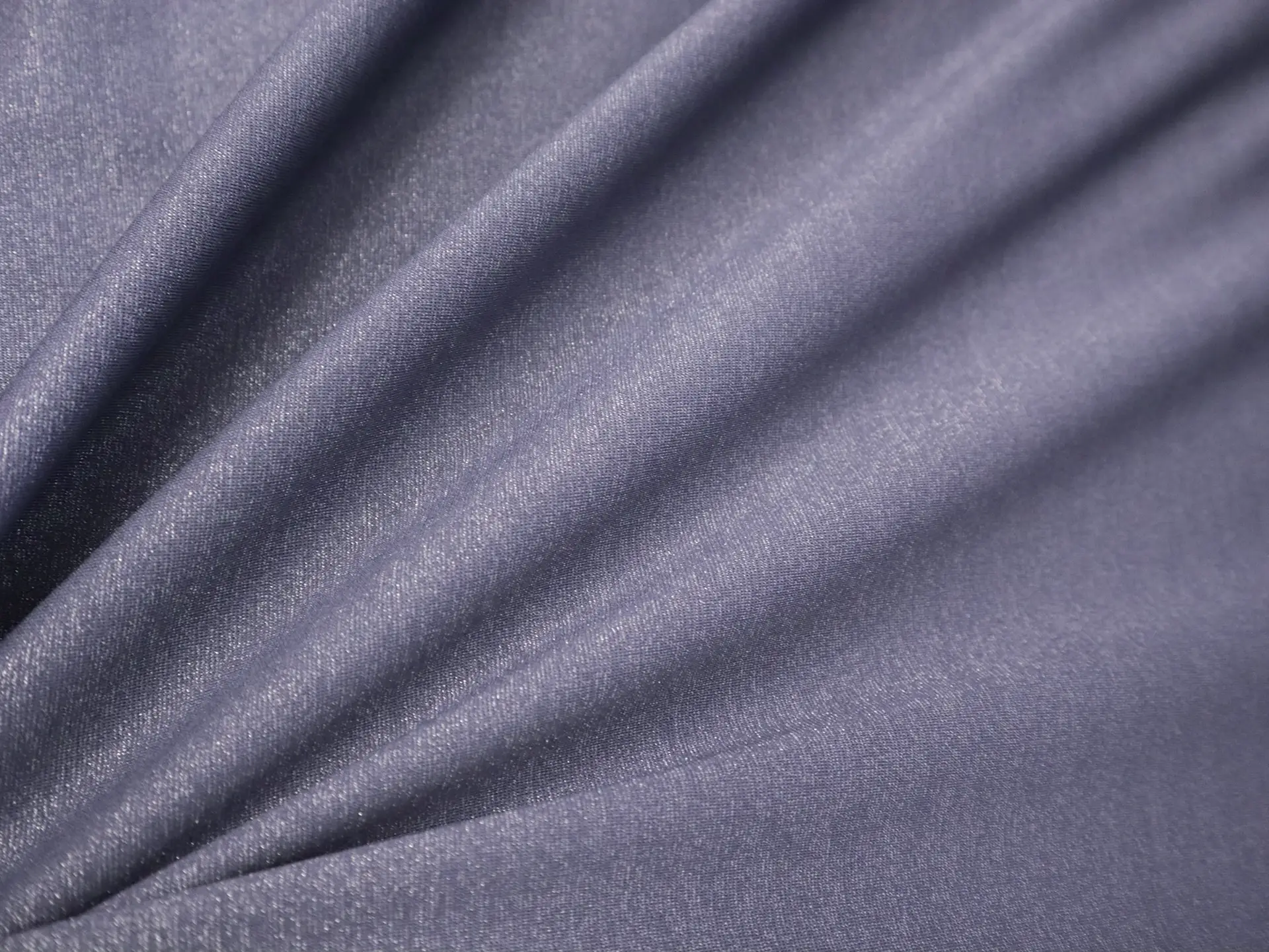 Rayon Lurex Ponte Knit in Metal