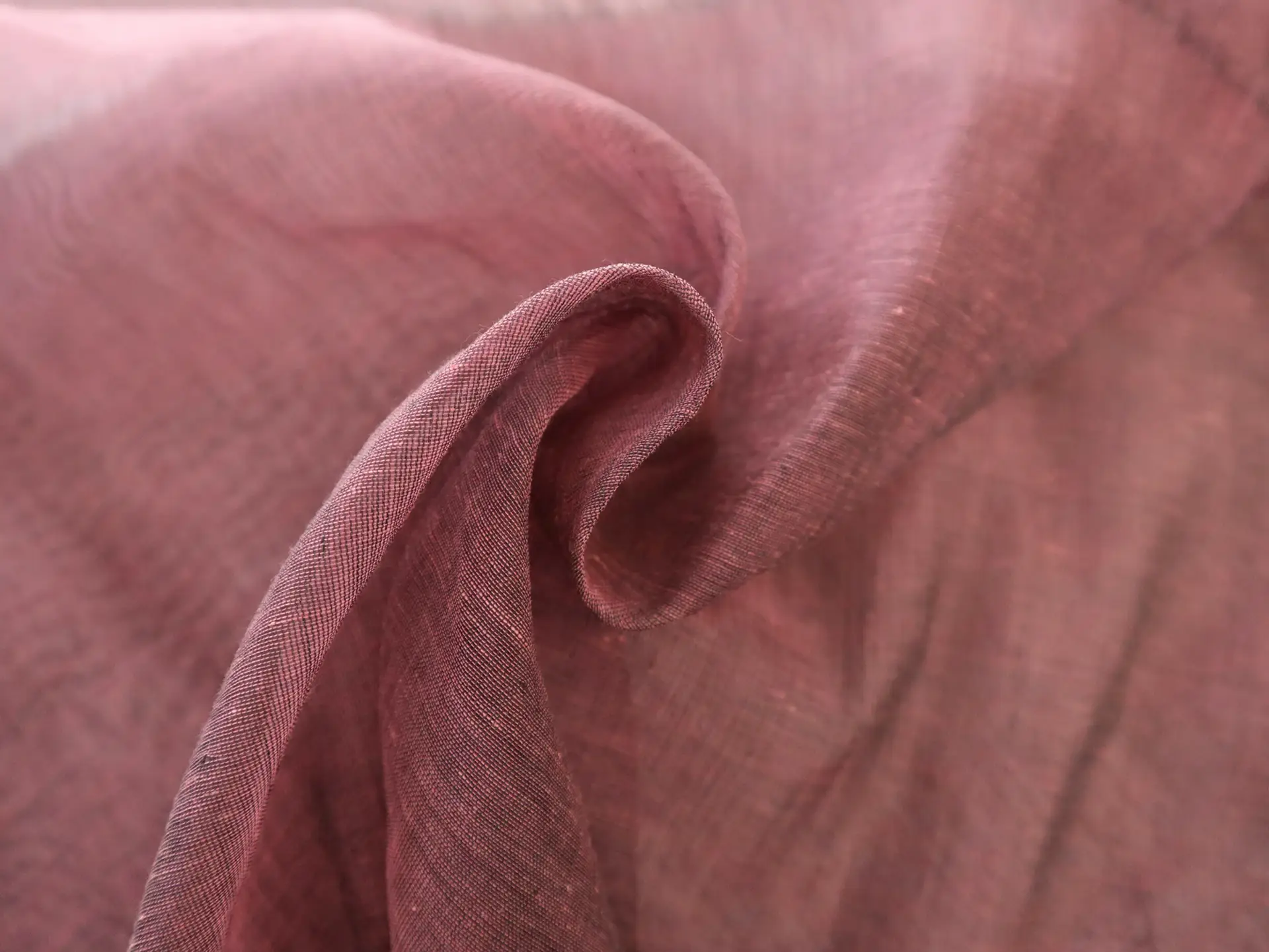 Indian Cotton Voile in Raspberry