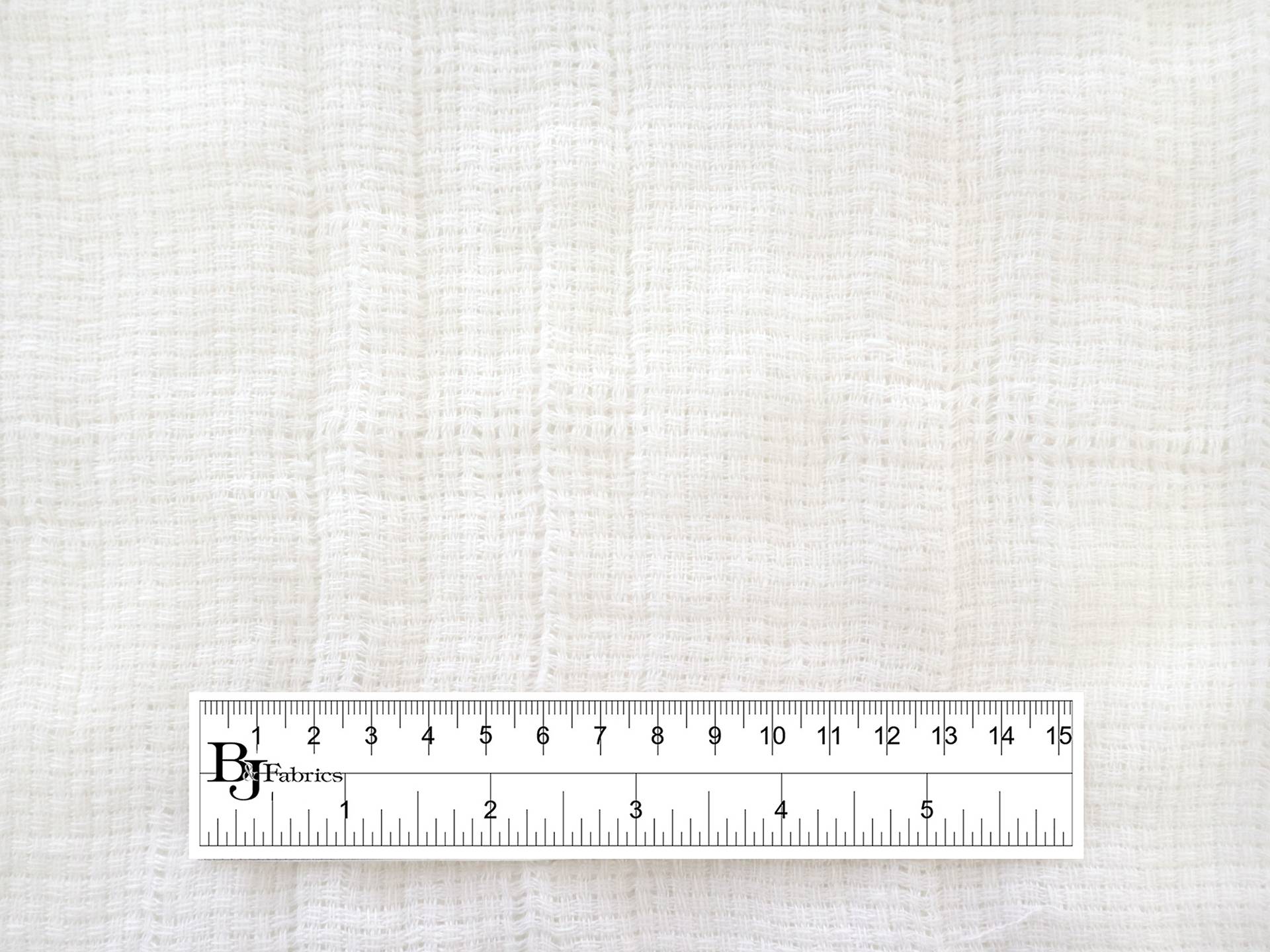 Linen Basketweave in White
