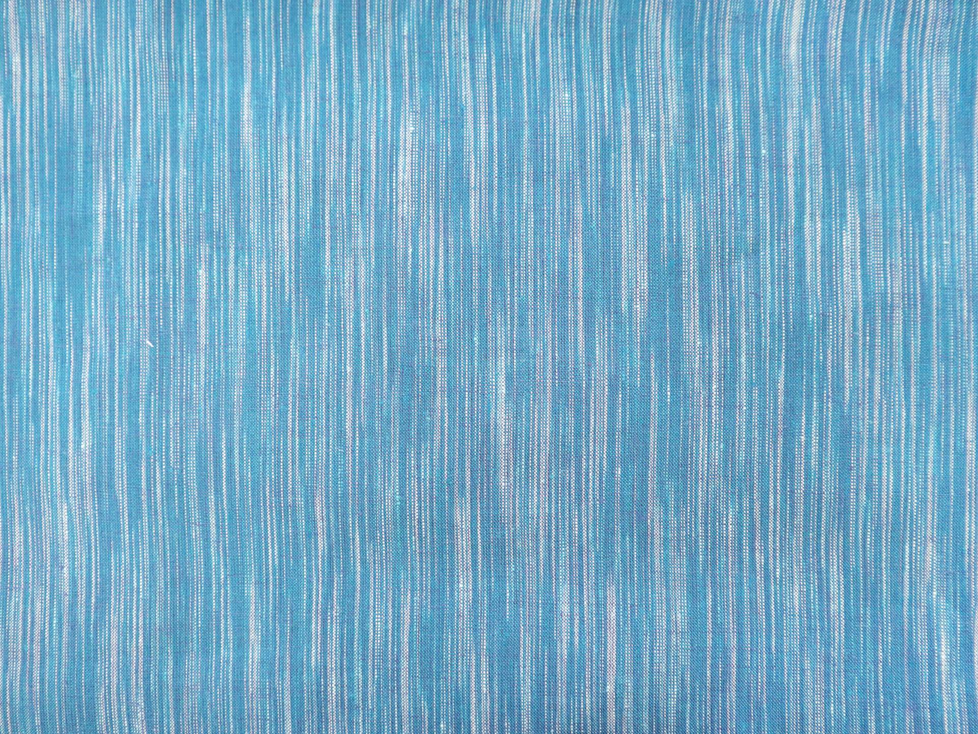 Woven Linen Novelty Stripe in Teal