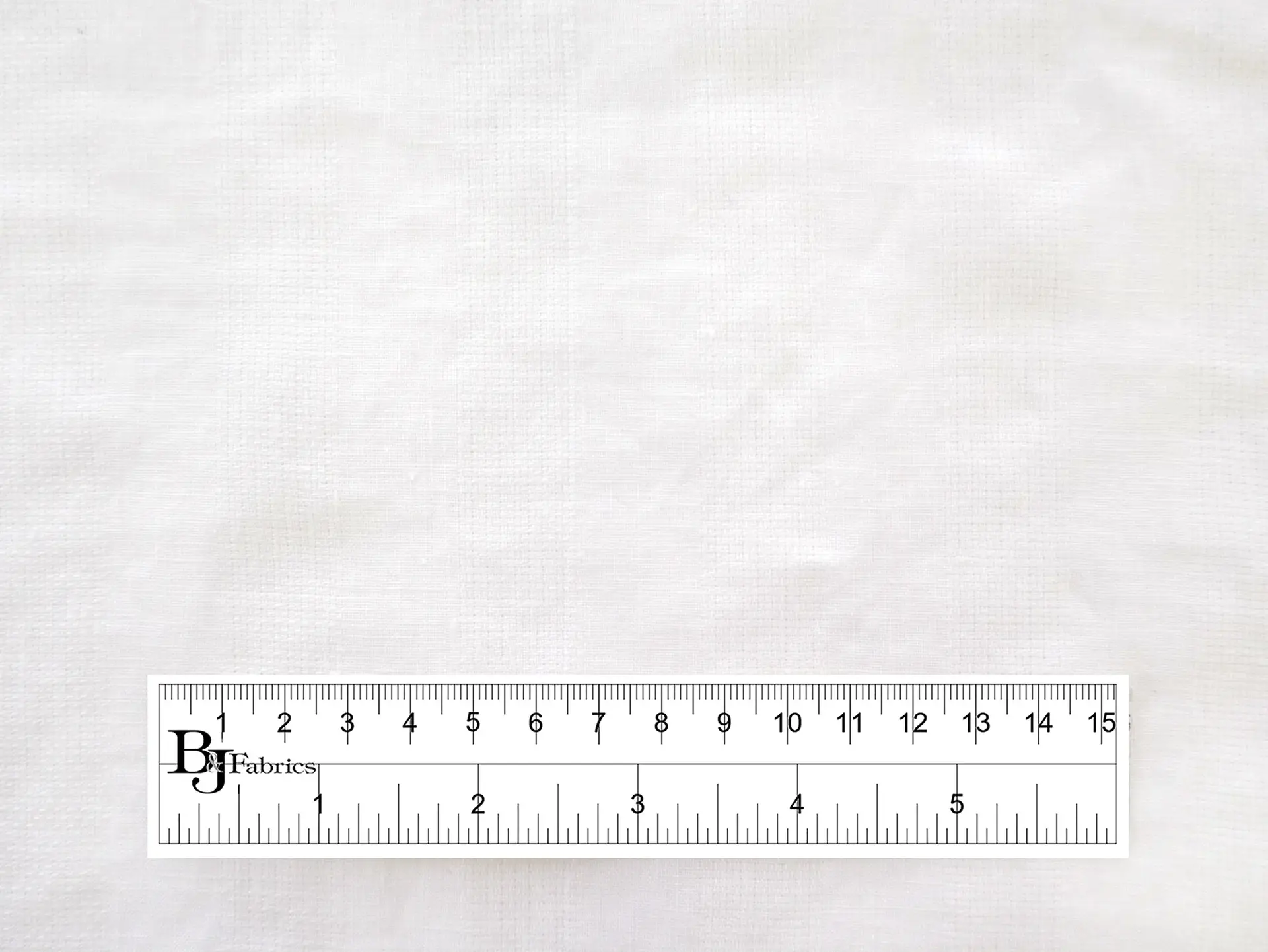 Linen Handkerchief Novelty Stripe in White
