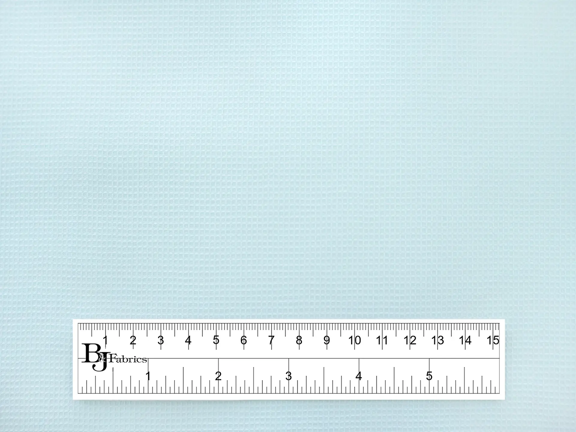 Baby Waffle Cotton Piqué in Seafoam Blue