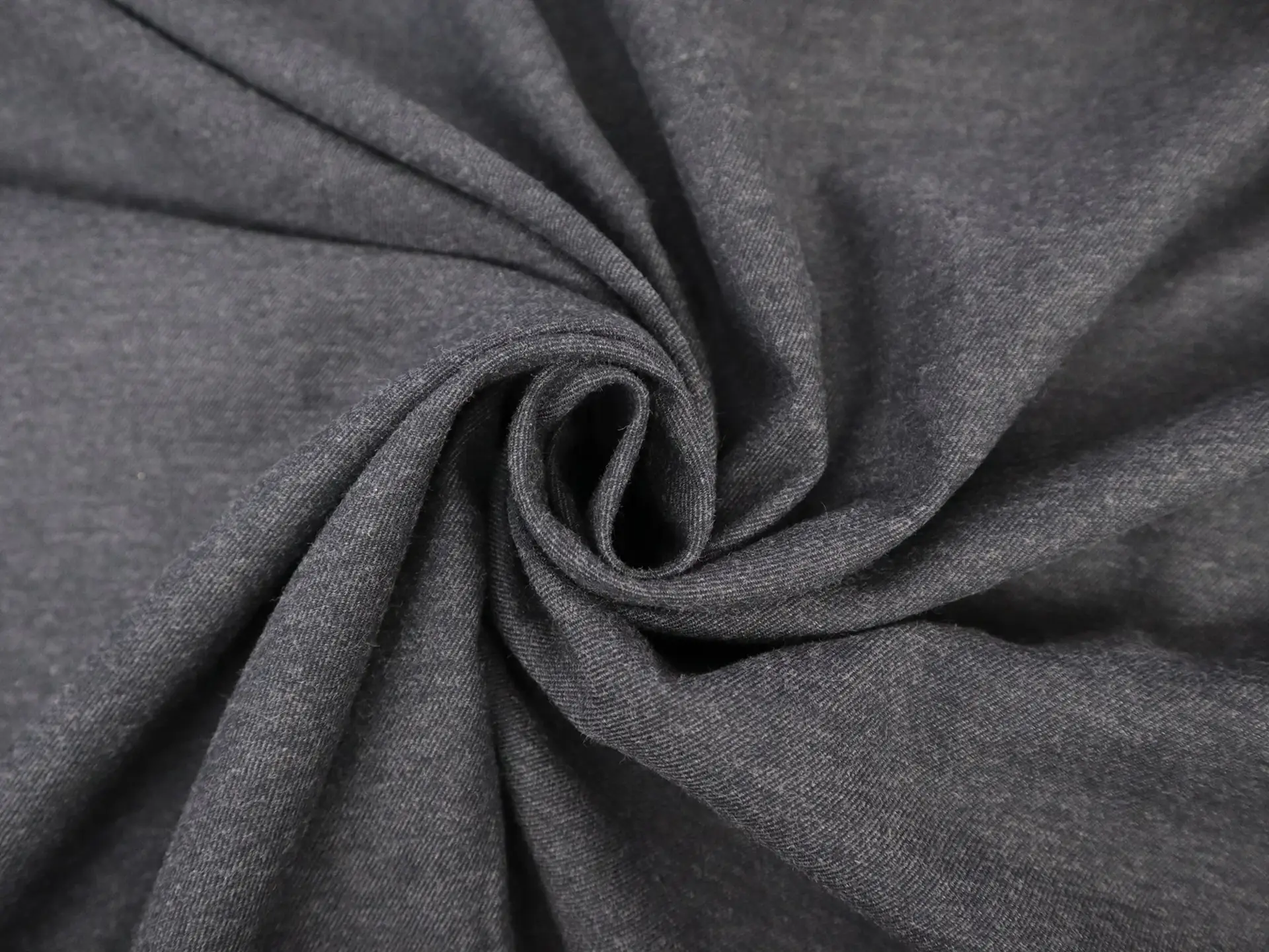 Extra Fine Cotton Flannel in Charcoal