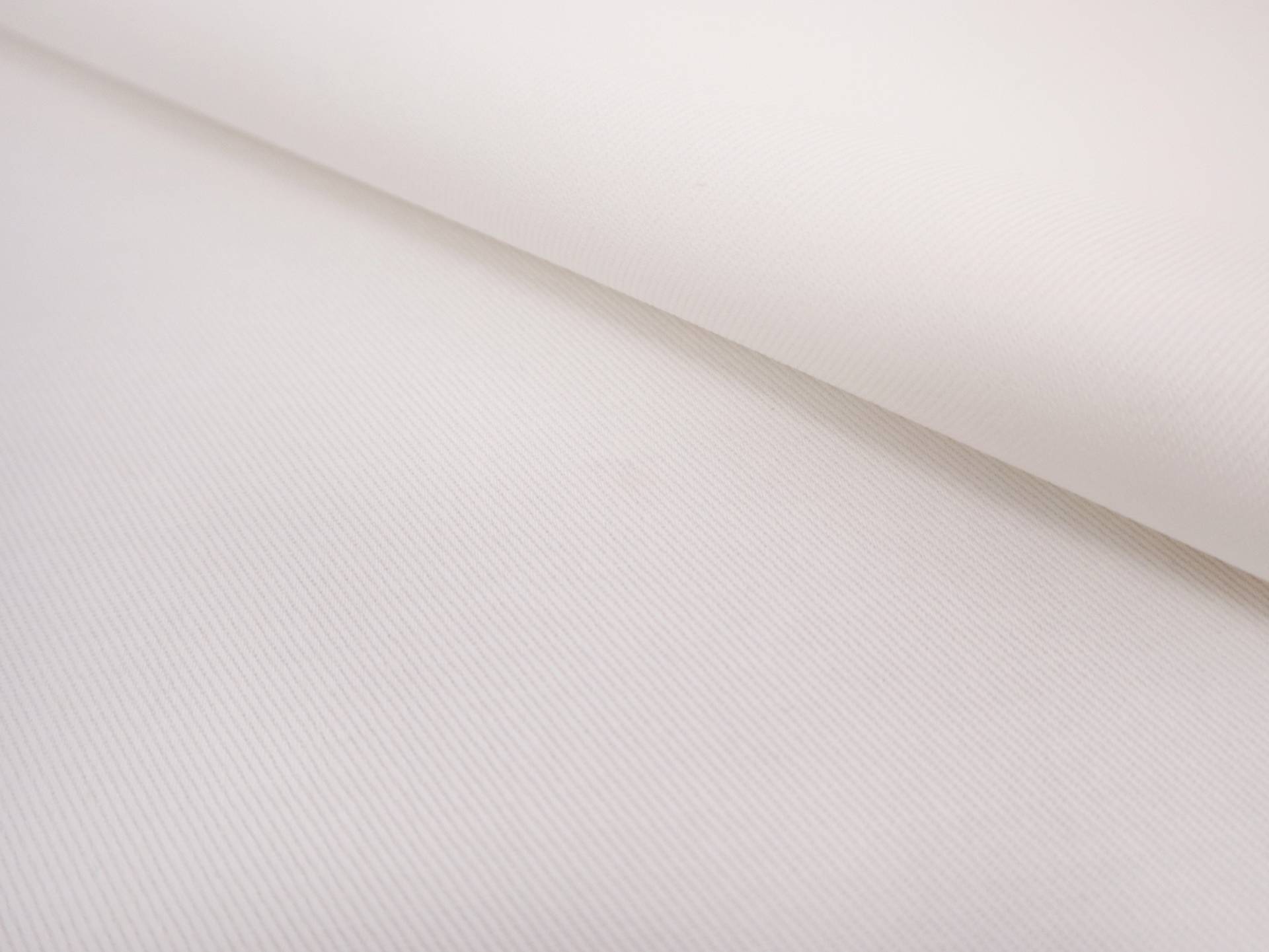 10 oz Brushed Cotton Denim in PFD White