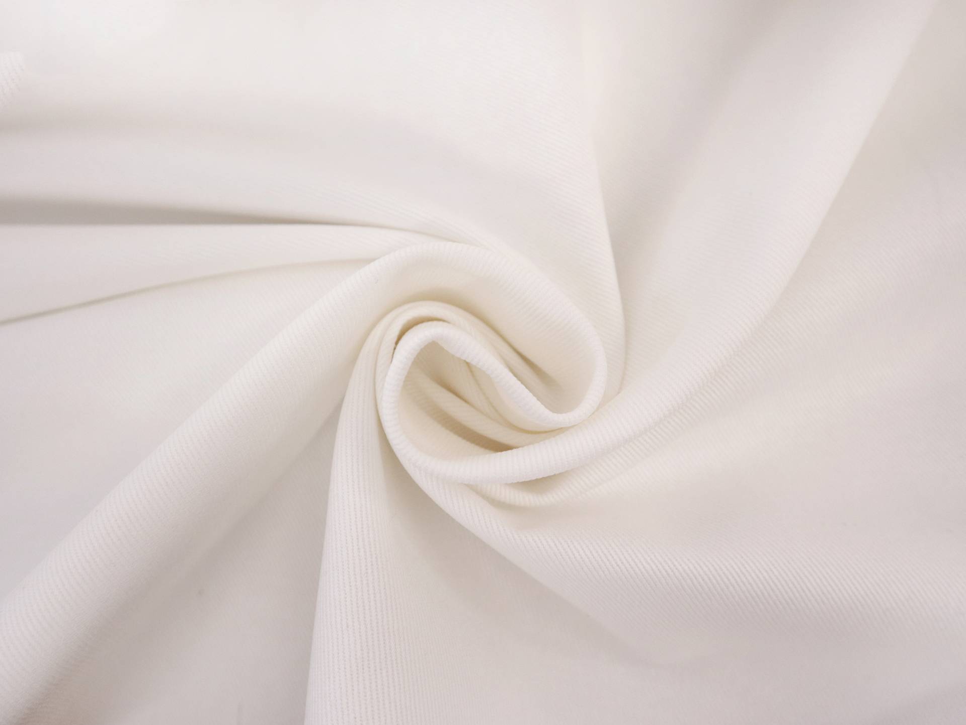 10 oz Brushed Cotton Denim in PFD White