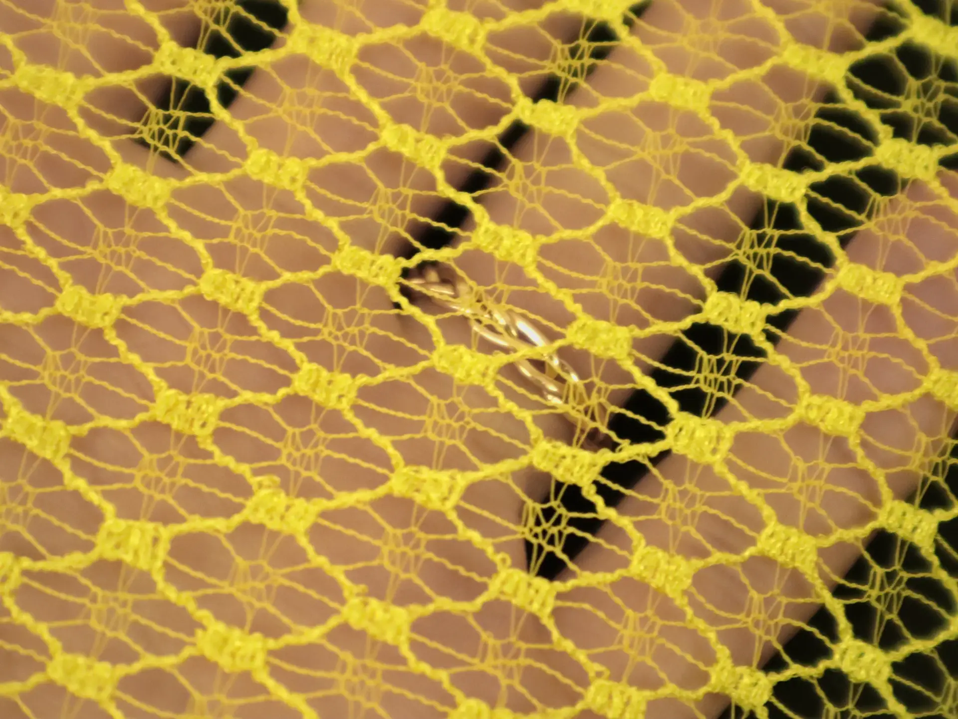 Chantilly Lace in Yellow