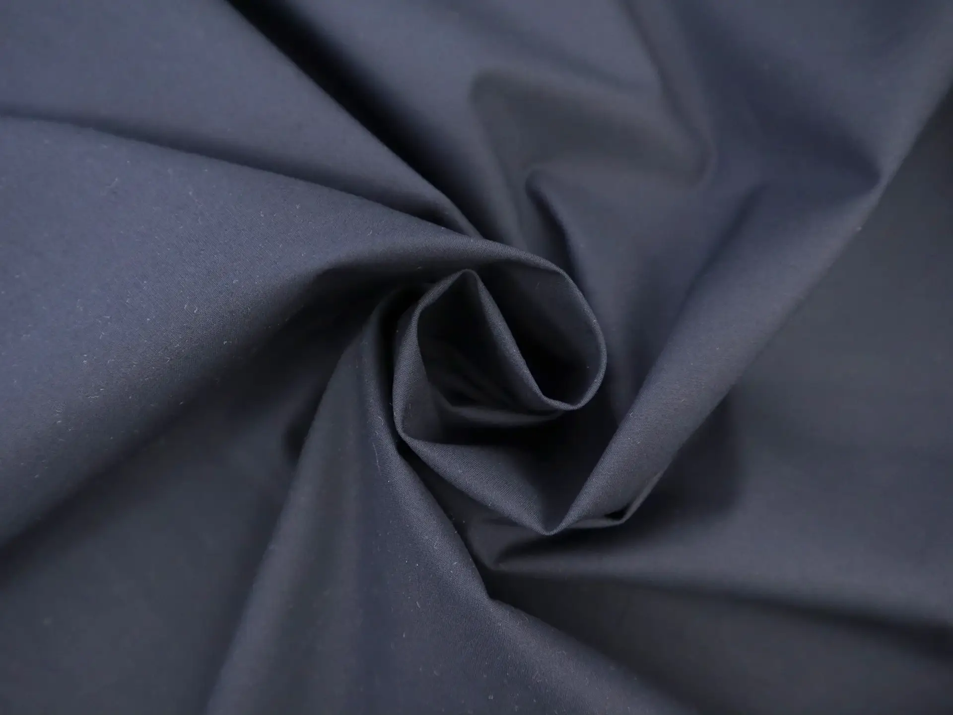 Japanese Stretch Cotton Poplin in Midnight