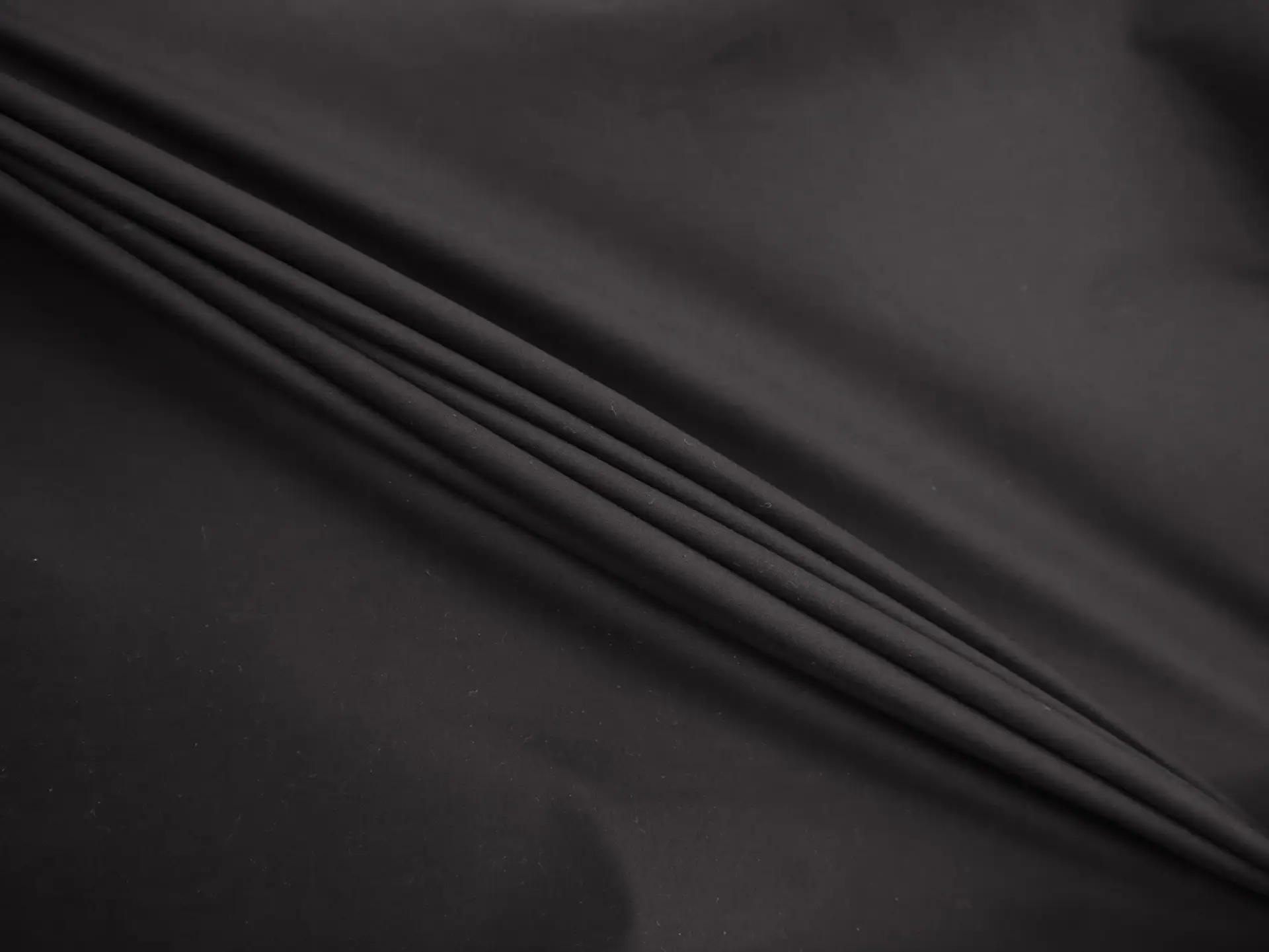 Japanese Stretch Cotton Poplin in Black