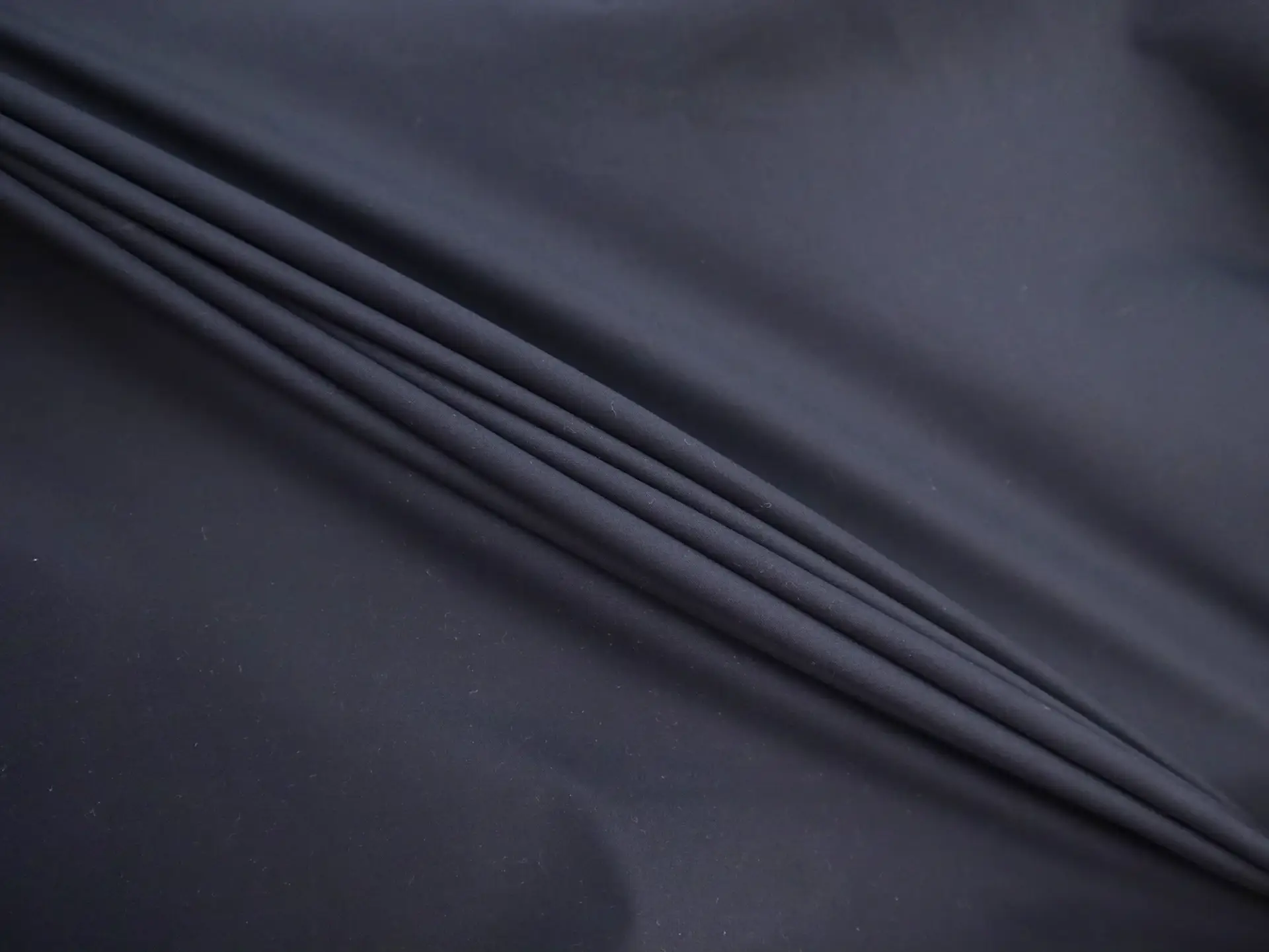 Japanese Stretch Cotton Poplin in Midnight