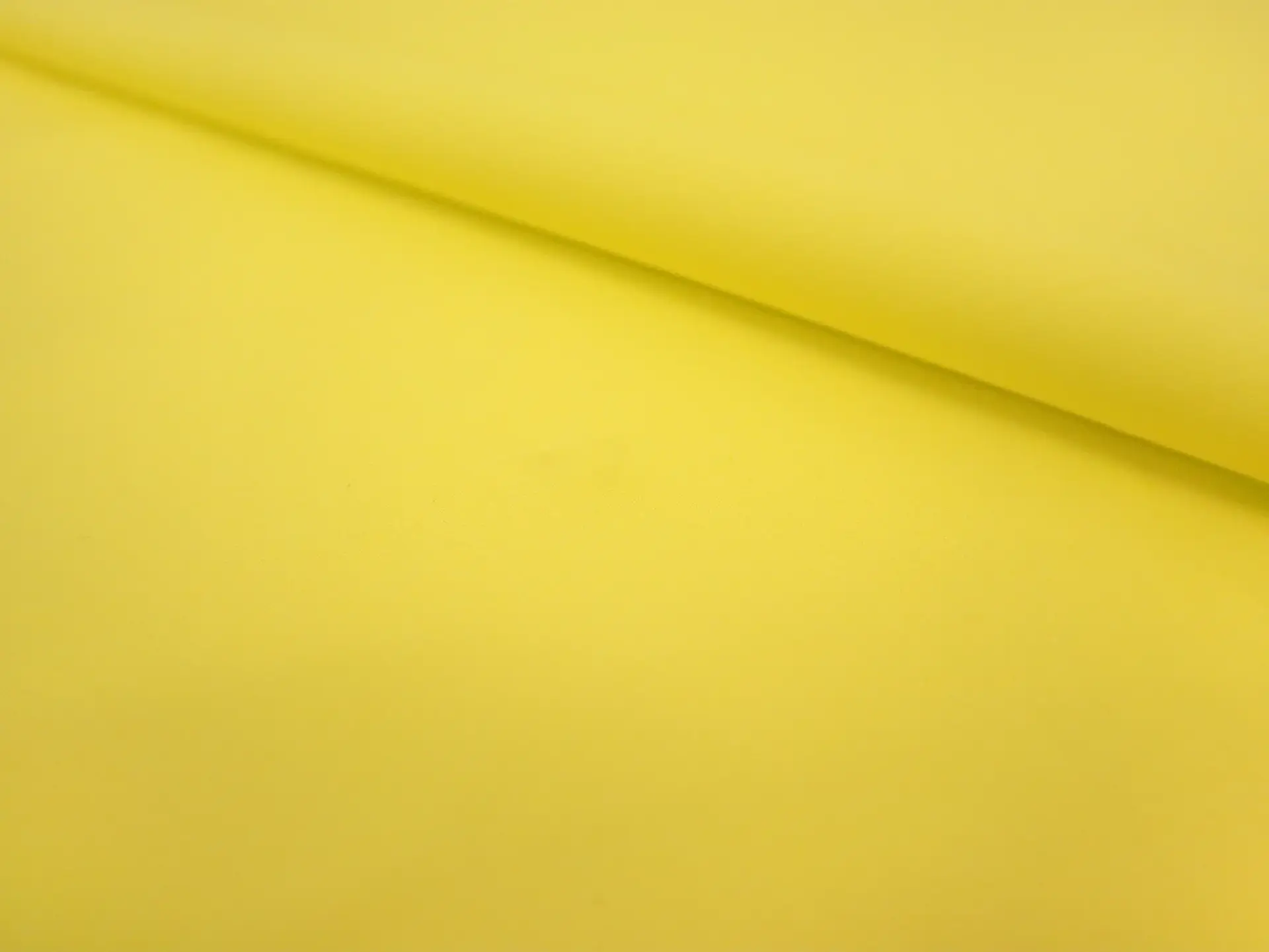 Japanese Cotton Poplin in Lemon Yellow