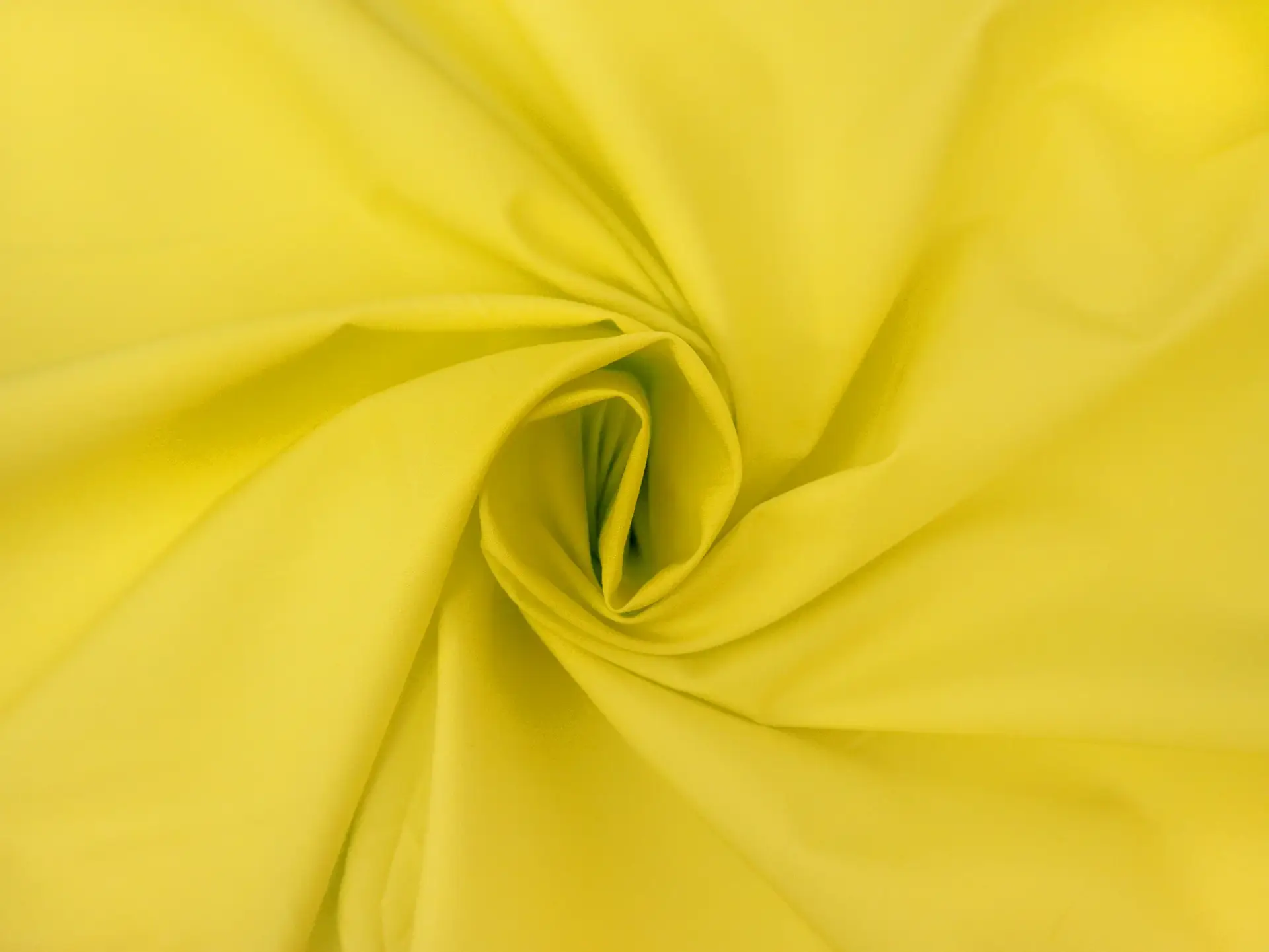 Japanese Cotton Poplin in Lemon Yellow