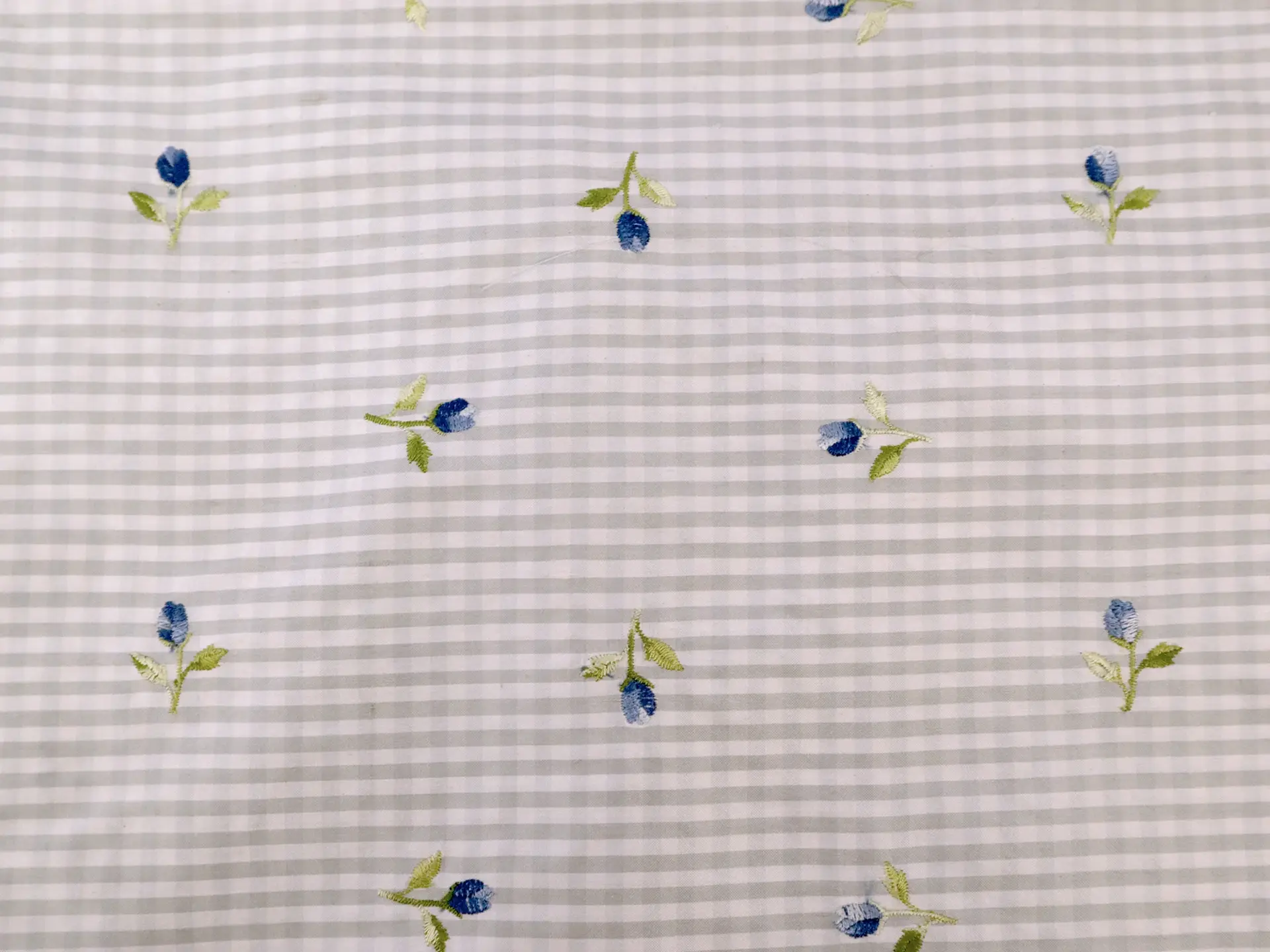 Embroidered Silk Shantung