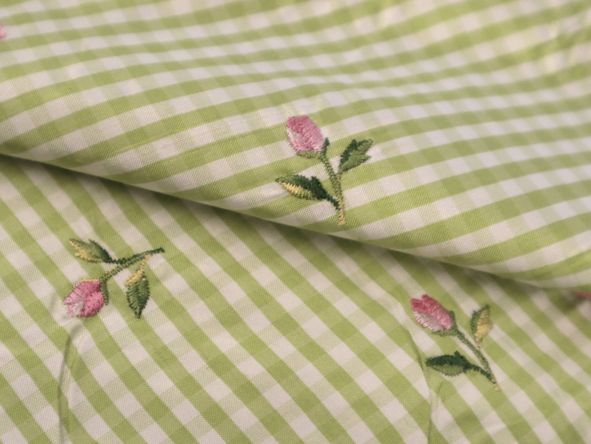 Embroidered Silk Shantung
