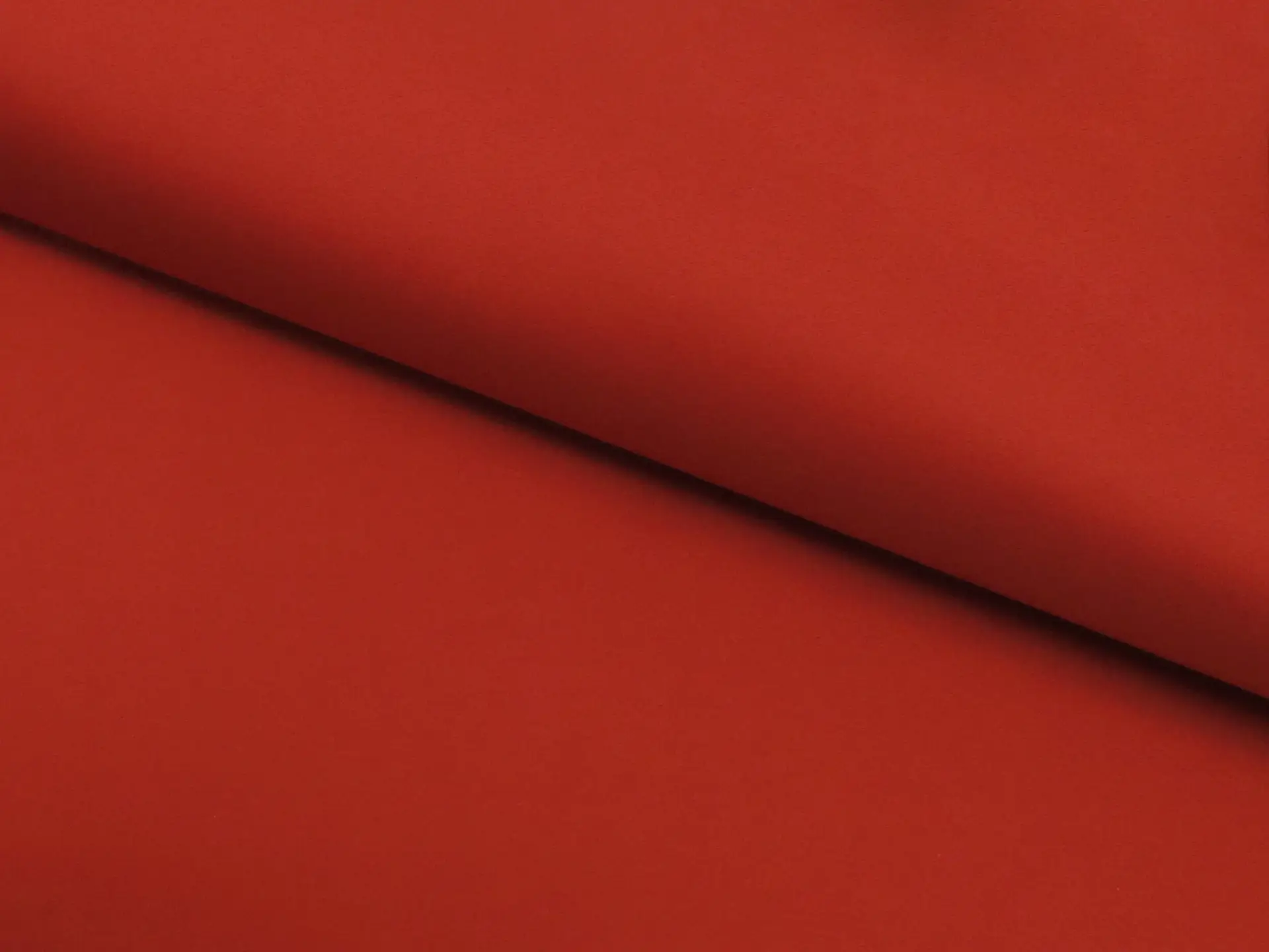 Canvas-Bonded Silk and Viscose Satin in Red