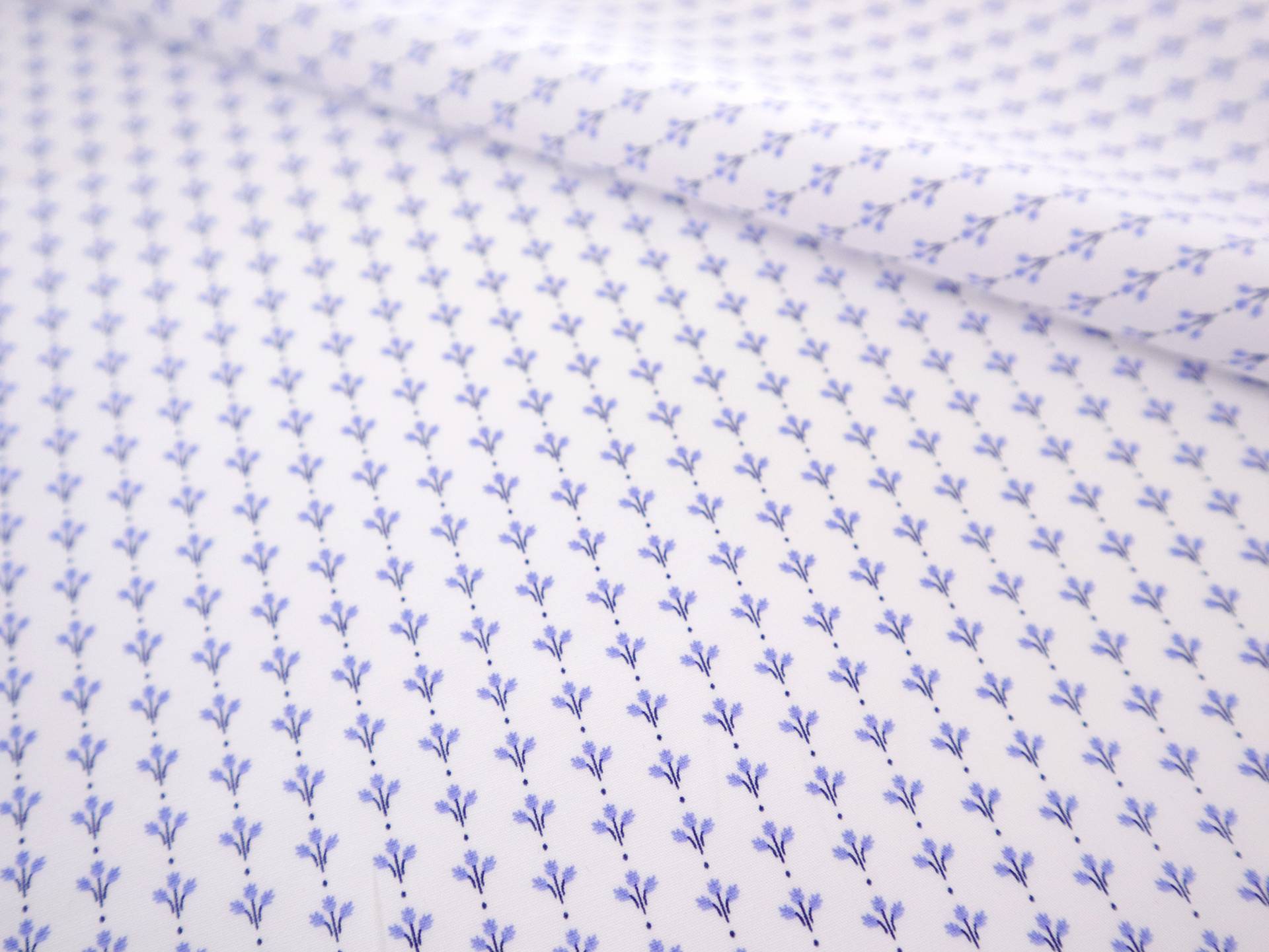 Cotton Broadcloth with Petite Florals