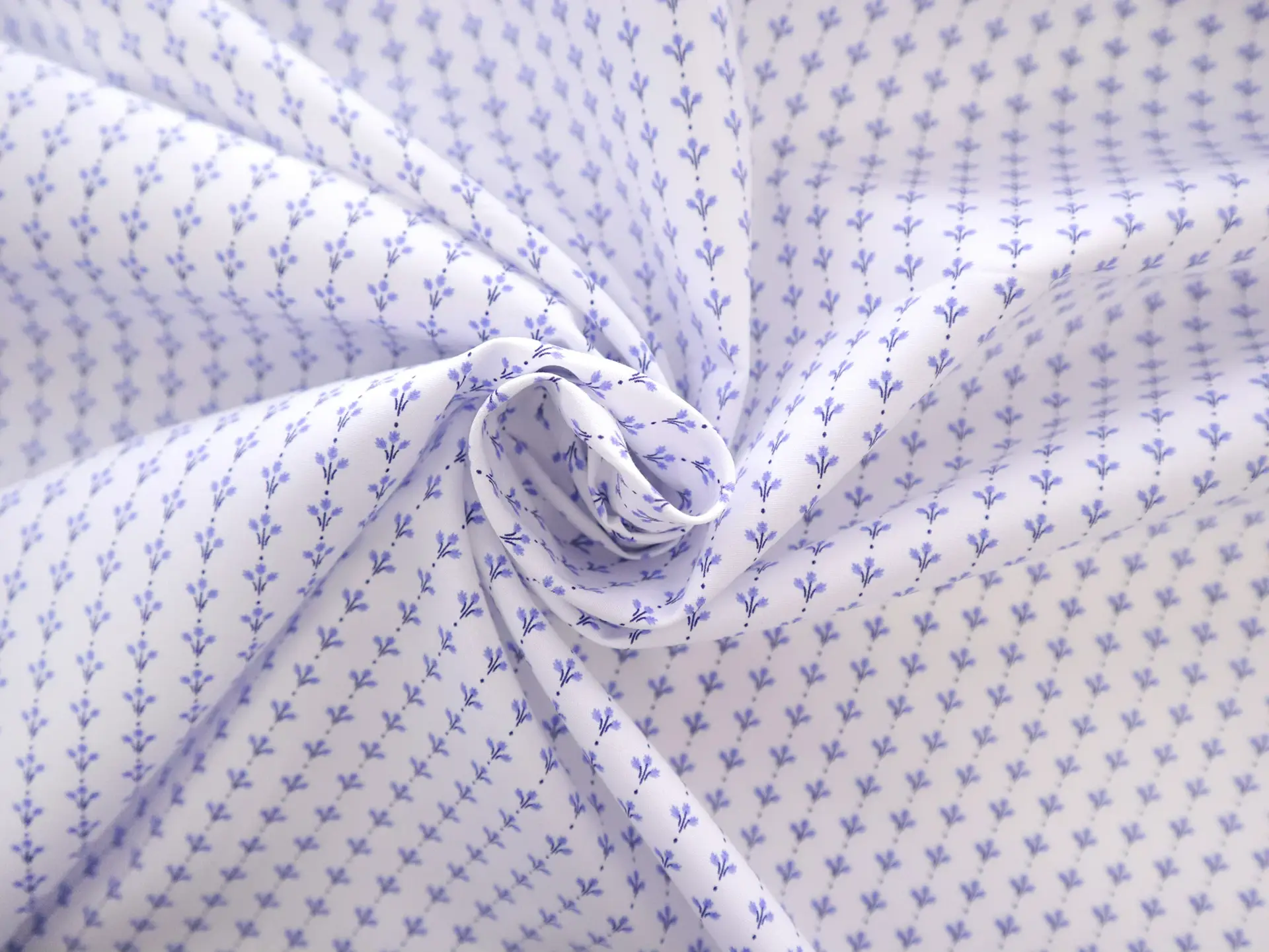 Cotton Broadcloth with Petite Florals