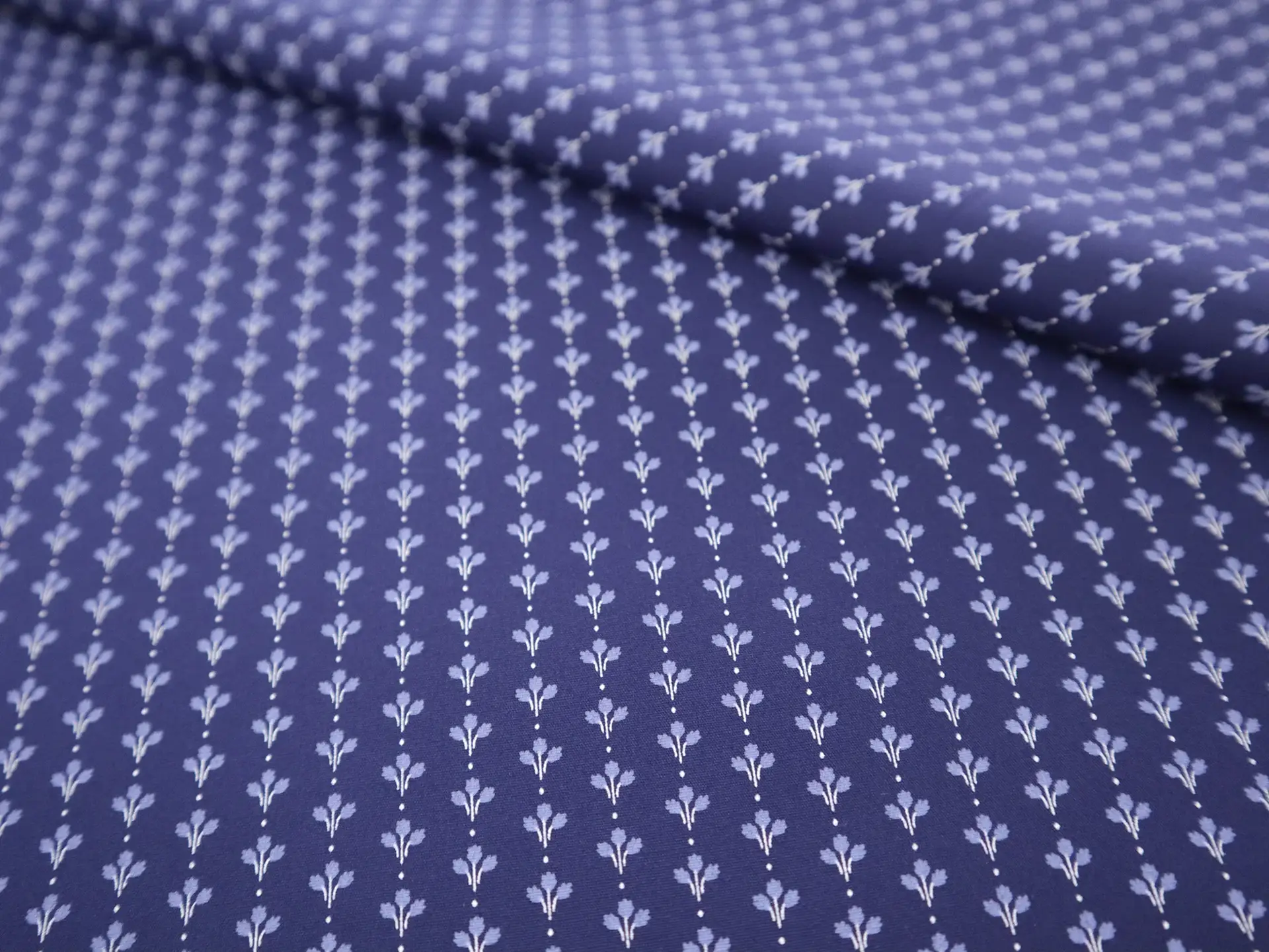 Cotton Broadcloth with Petite Florals